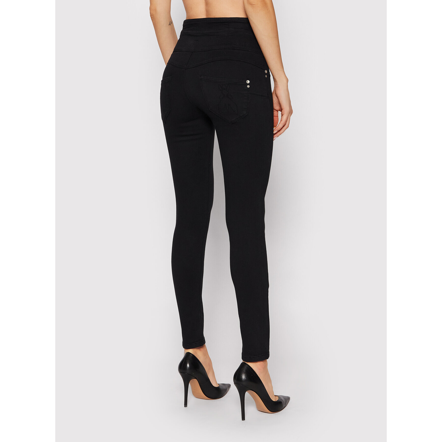 Patrizia Pepe Jeggings CP0367/DS04-K103 Negru Skinny Fit - Pled.ro