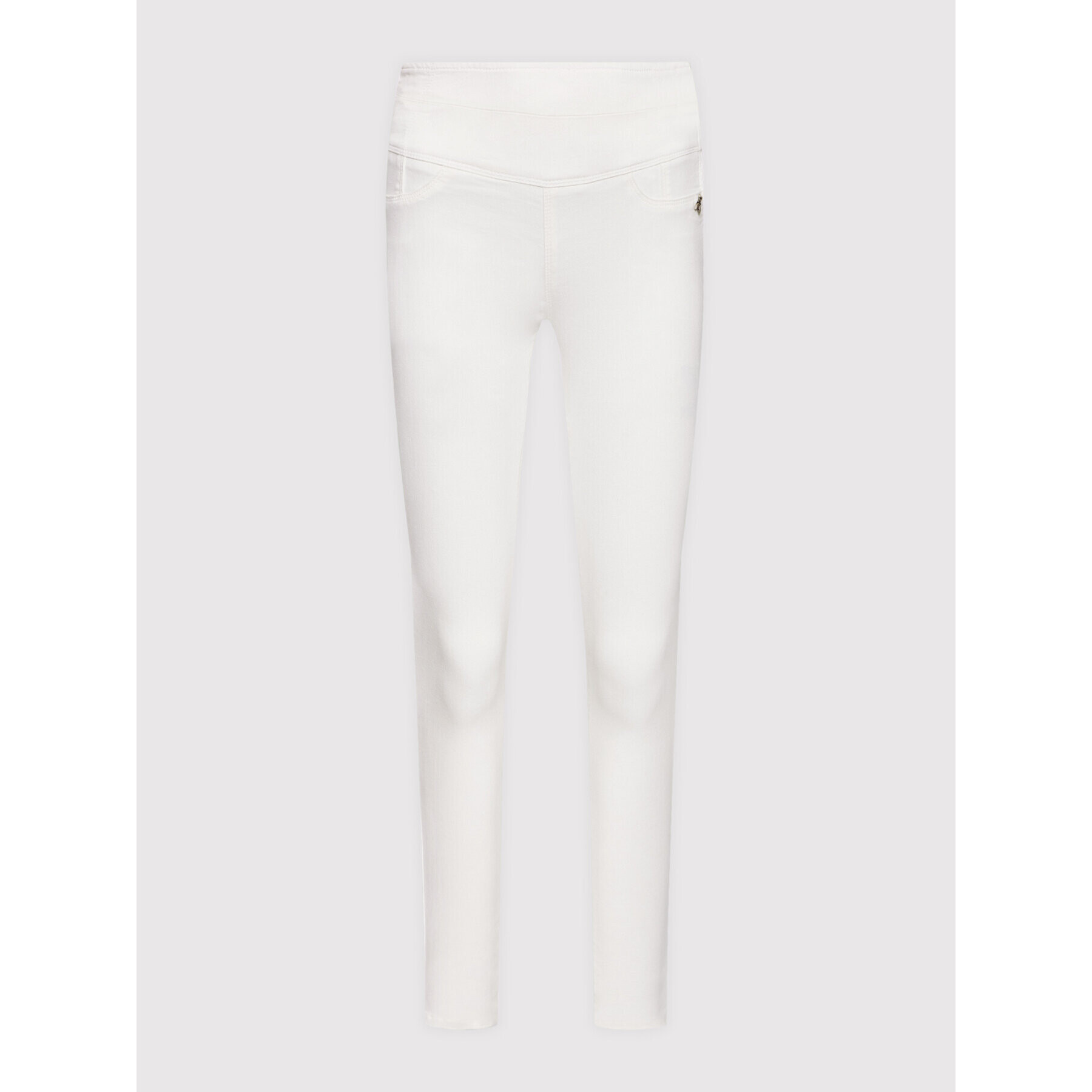 Patrizia Pepe Jeggings CP0367/DS04-W146 Alb Skinny Fit - Pled.ro