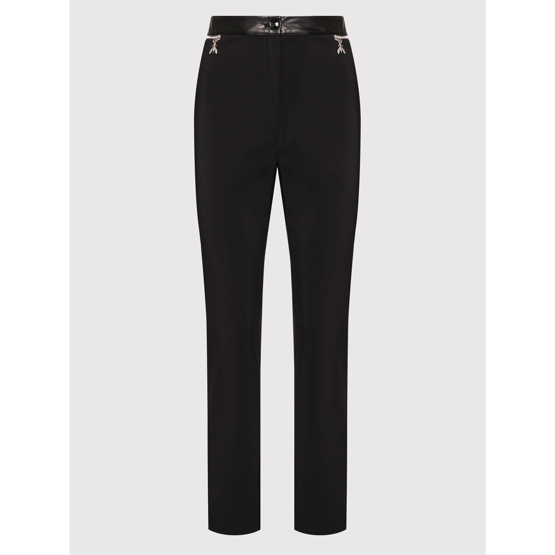 Patrizia Pepe Pantaloni din material 8P0387/A6F5-K103 Negru Skinny Fit - Pled.ro