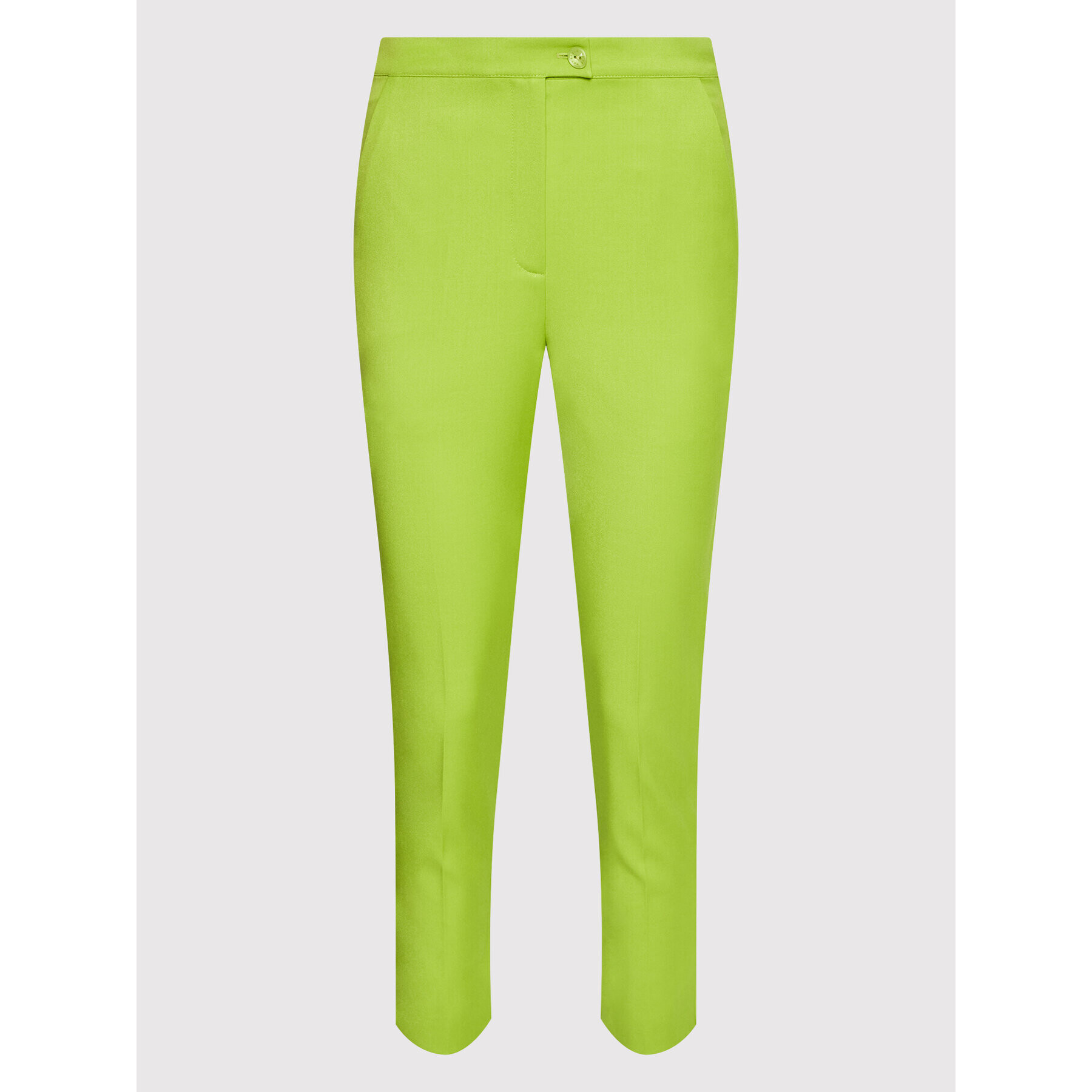 Patrizia Pepe Pantaloni din material 8P0439/A106-G532 Verde Regular Fit - Pled.ro