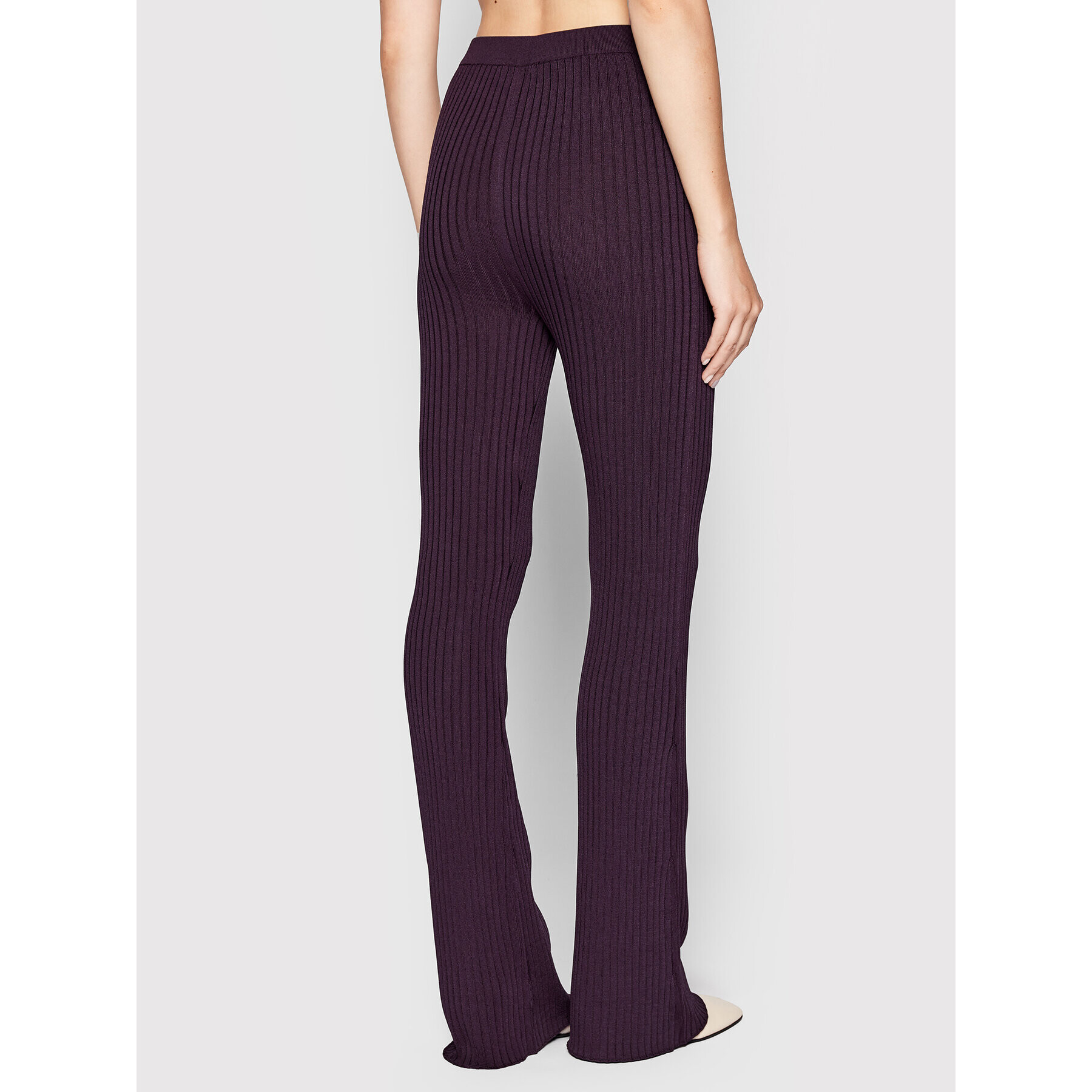 Patrizia Pepe Pantaloni din material 8P0444/K9J5-M424 Violet Flare Fit - Pled.ro