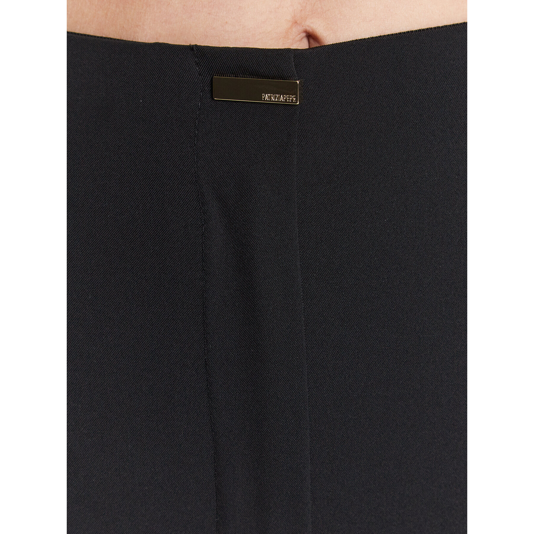 Patrizia Pepe Pantaloni din material 8P0463/A110-F184 Negru Slim Fit - Pled.ro