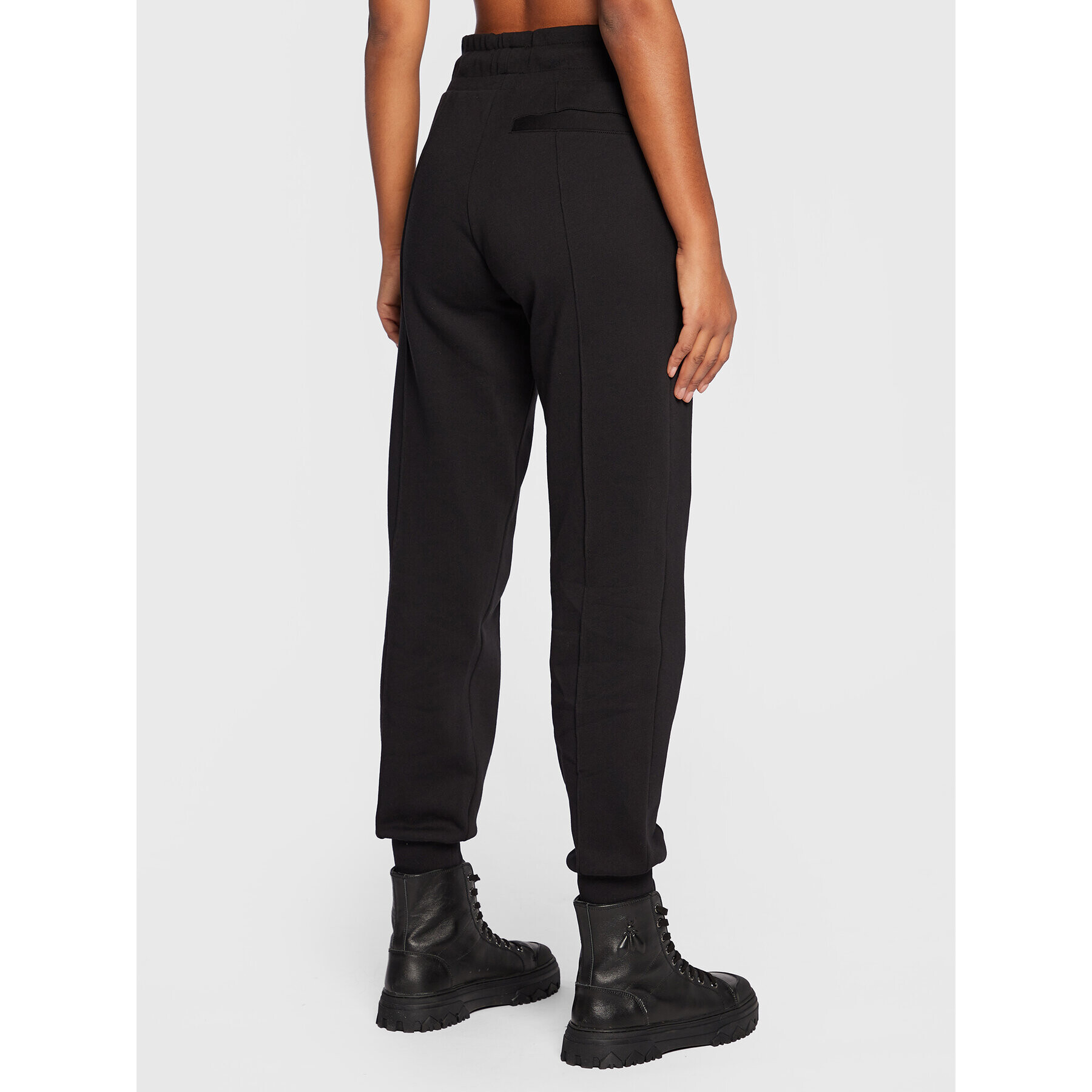 Patrizia Pepe Pantaloni trening 2P1450/J079-K103 Negru Regular Fit - Pled.ro