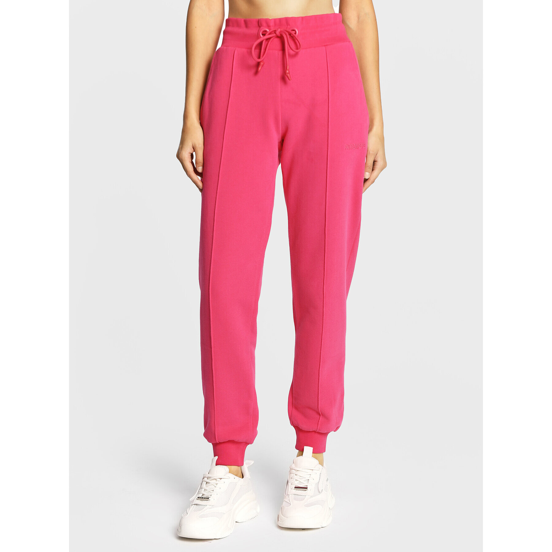 Patrizia Pepe Pantaloni trening 2P1450/J079-M430 Roz Regular Fit - Pled.ro