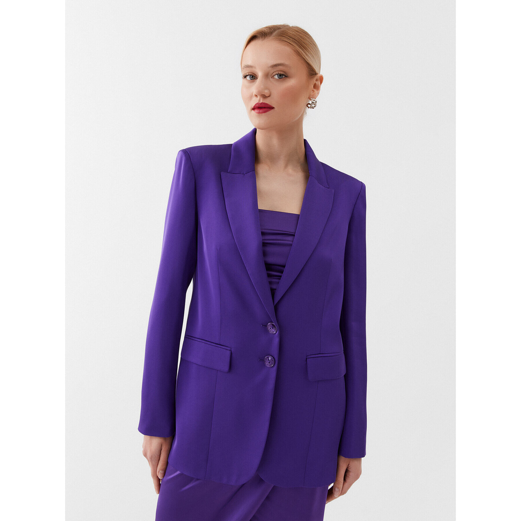 Patrizia Pepe Sacou 2S1456/A262-M448 Violet Regular Fit - Pled.ro