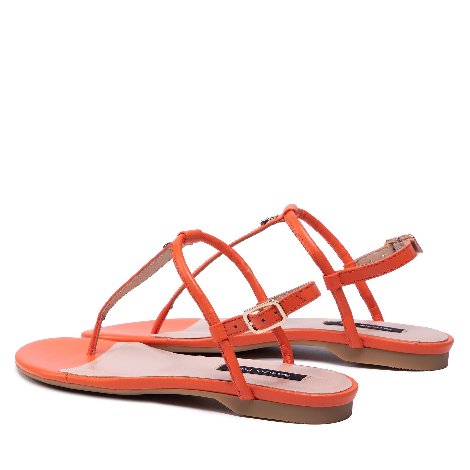 Patrizia Pepe Sandale CX0248/L011-R743 Portocaliu - Pled.ro