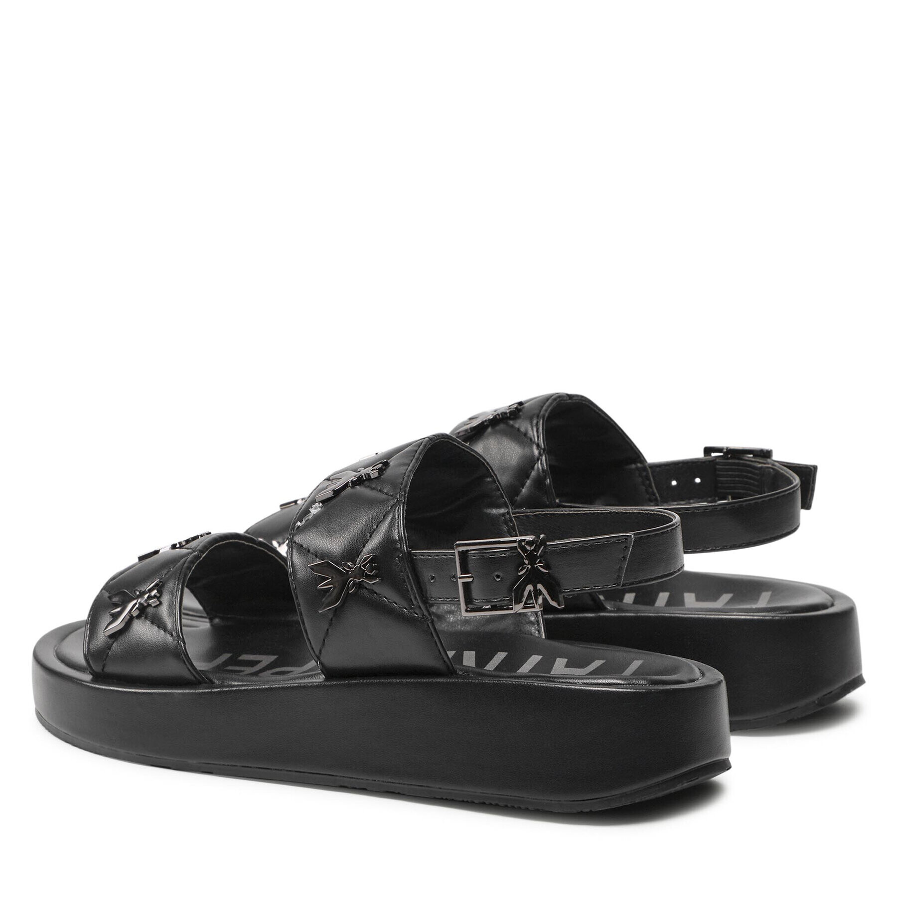 Patrizia Pepe Sandale PJ175.01 S Negru - Pled.ro