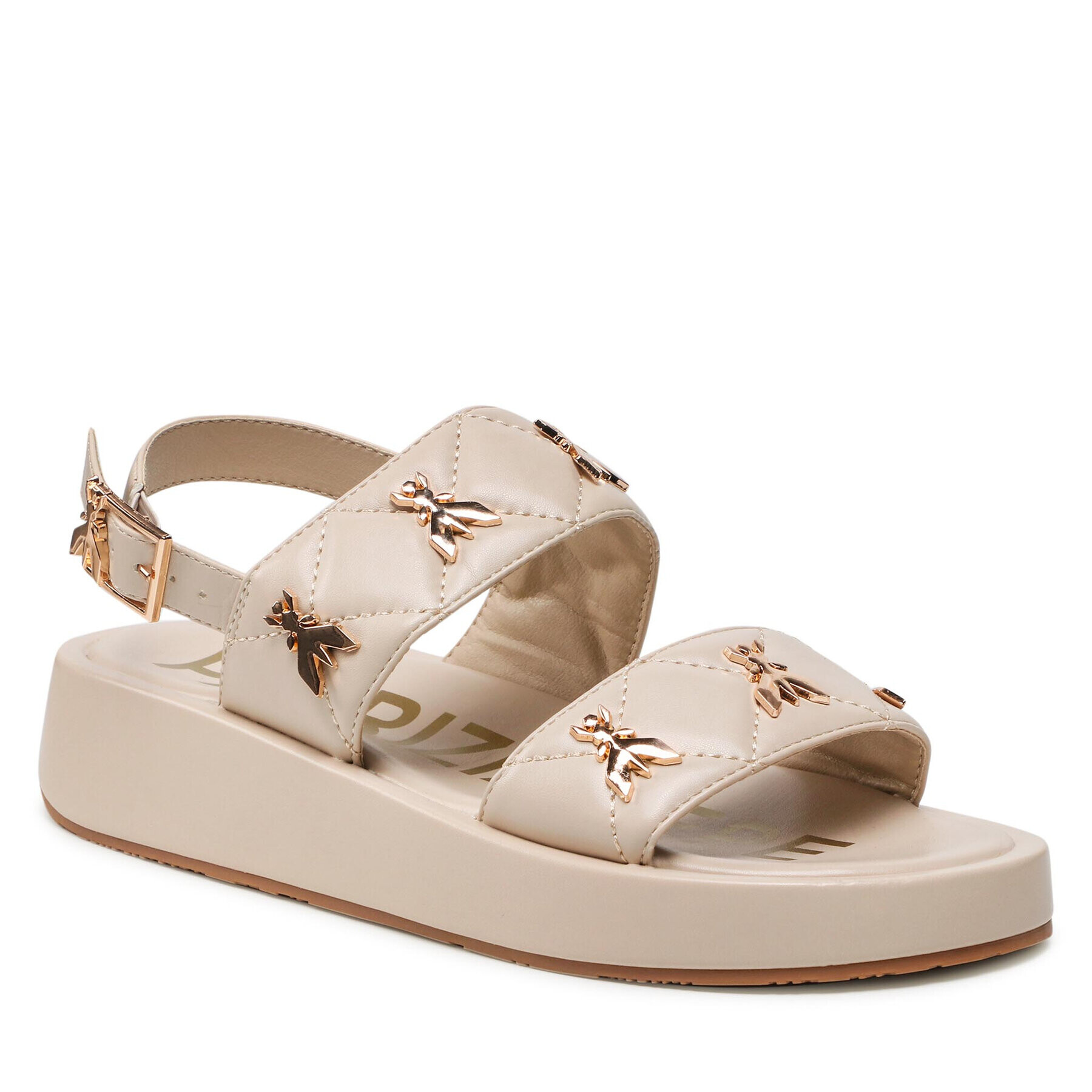 Patrizia Pepe Sandale PJ175.02 S Bej - Pled.ro