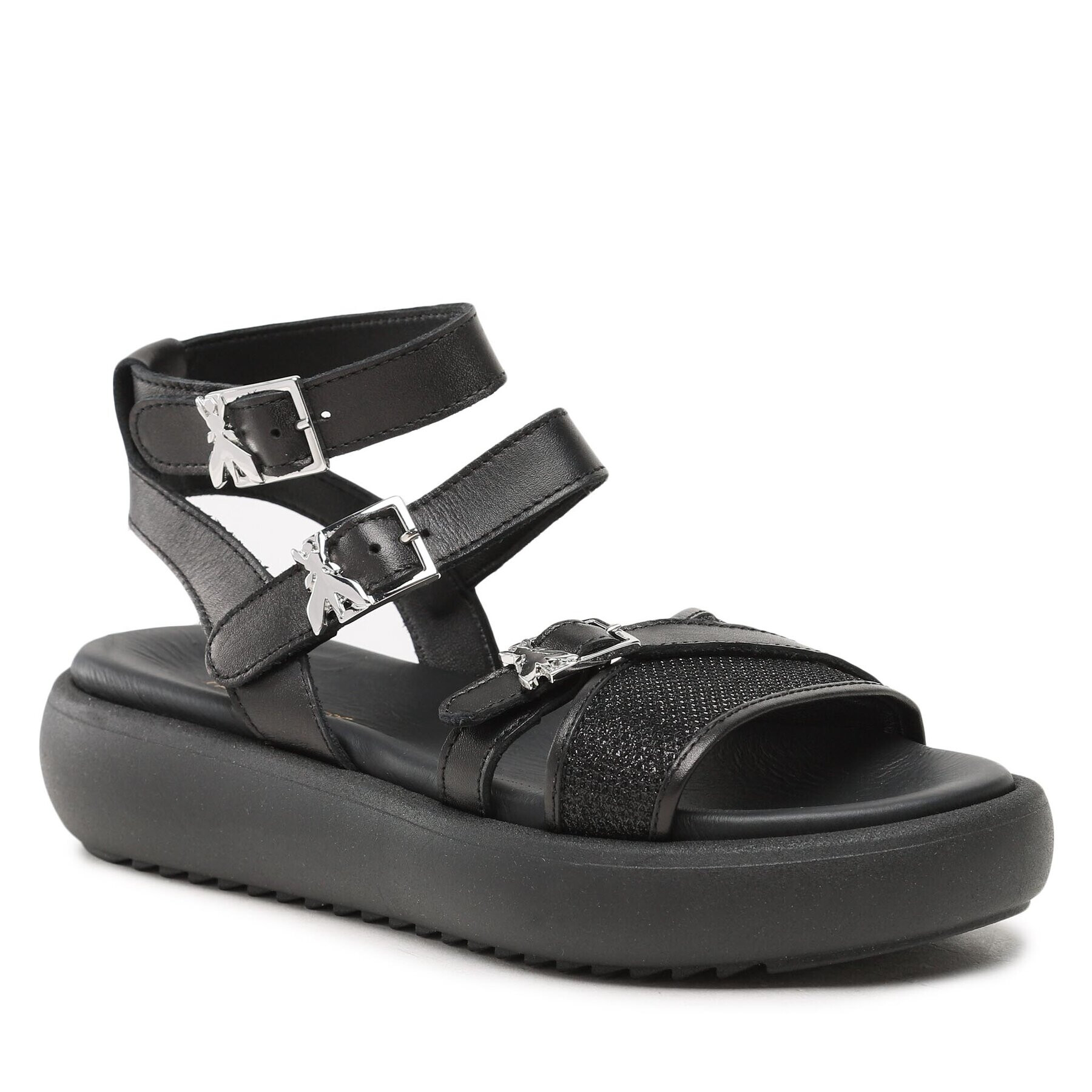 Patrizia Pepe Sandale PJ234.01 S Negru - Pled.ro