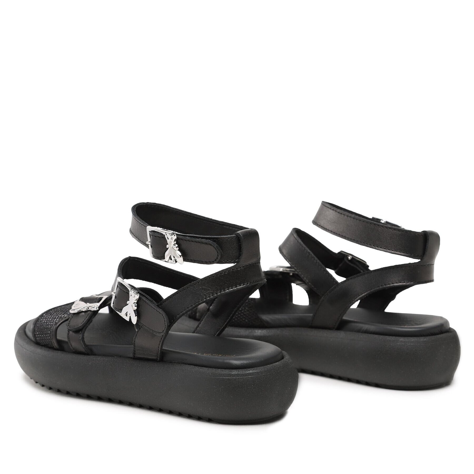 Patrizia Pepe Sandale PJ234.01 S Negru - Pled.ro