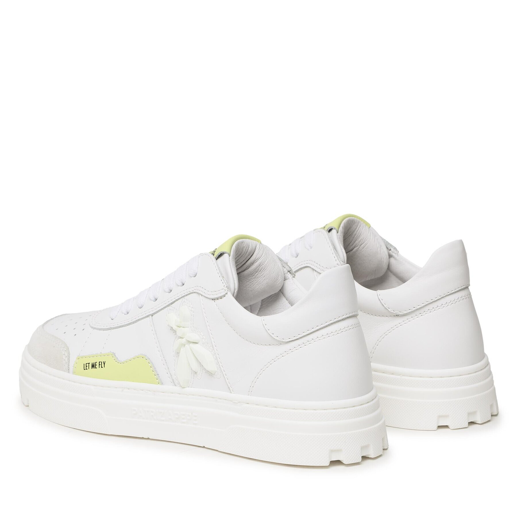 Patrizia Pepe Sneakers 2Z0008/L011-J3S1 Alb - Pled.ro