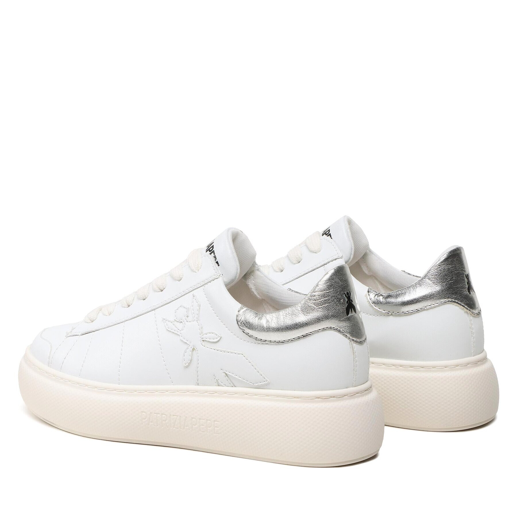 Patrizia Pepe Sneakers 8Z0080/E028 J3E8 Alb - Pled.ro