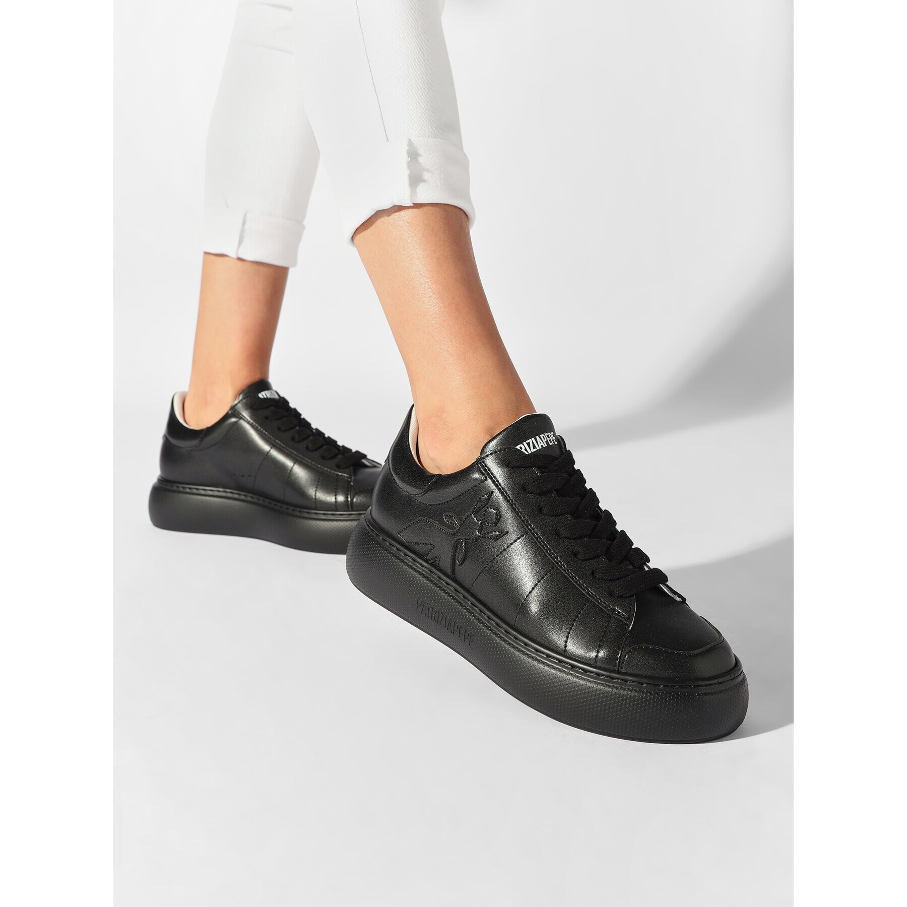 Patrizia Pepe Sneakers 8Z0080/E028-K216 Negru - Pled.ro