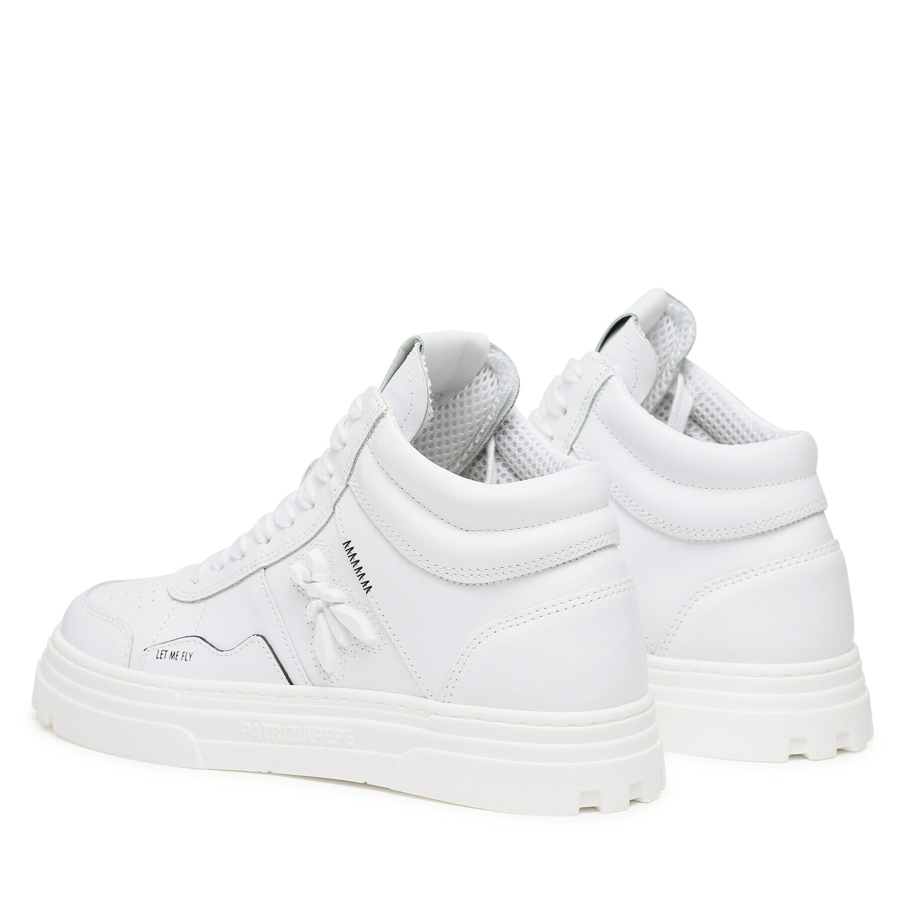 Patrizia Pepe Sneakers 8Z0088/L011-W338 Alb - Pled.ro