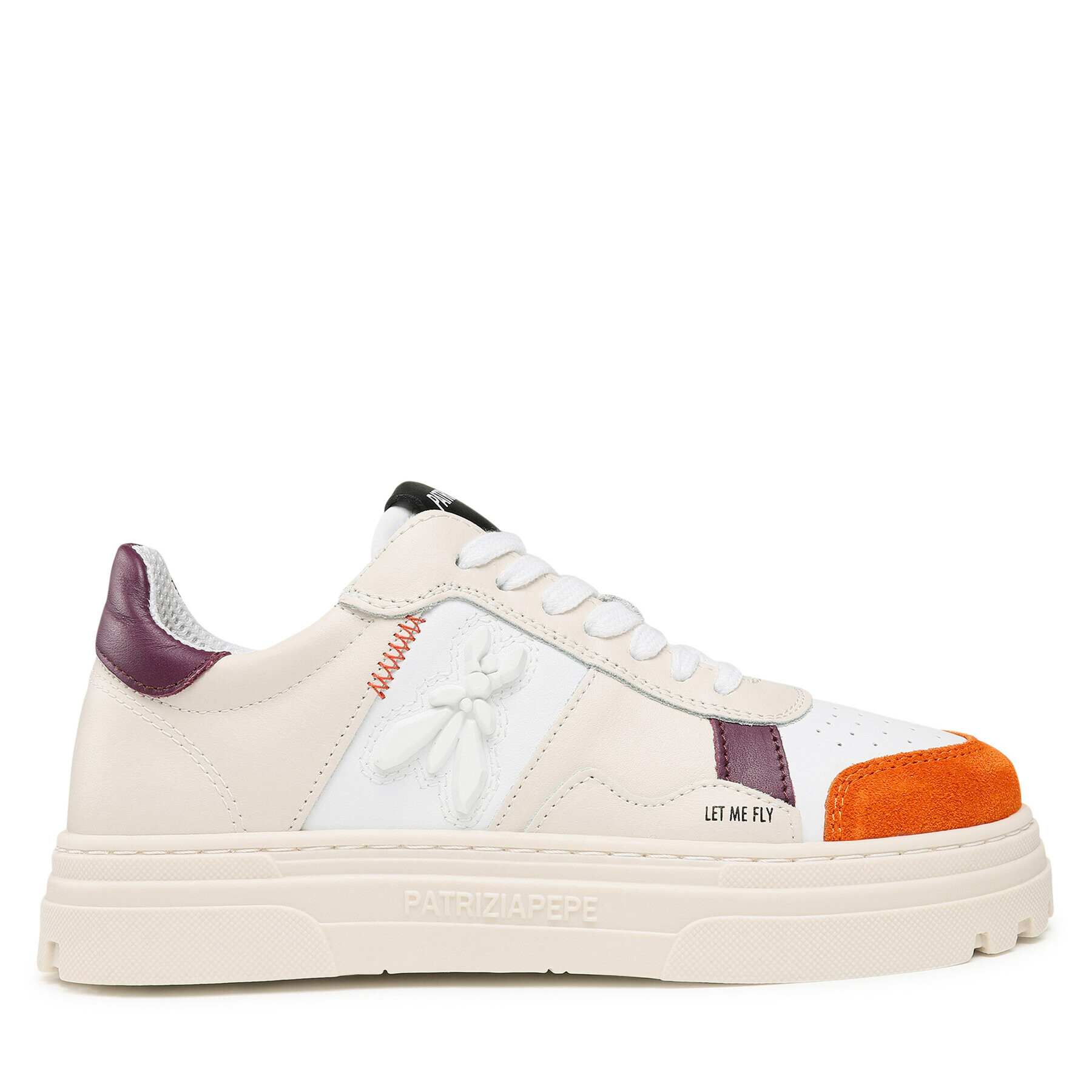 Patrizia Pepe Sneakers 8Z0096/V020-J3T3 Écru - Pled.ro