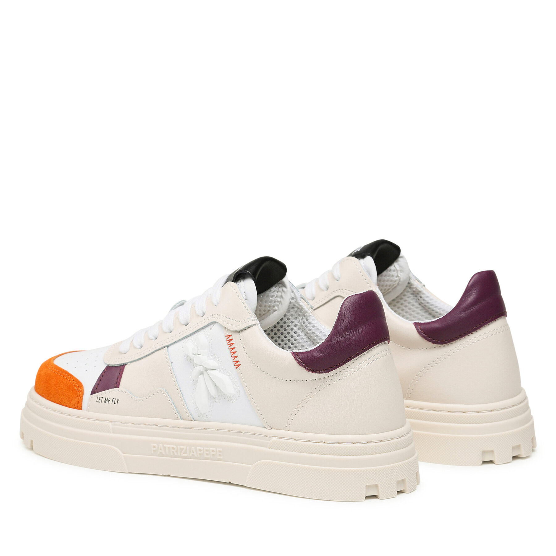 Patrizia Pepe Sneakers 8Z0096/V020-J3T3 Écru - Pled.ro