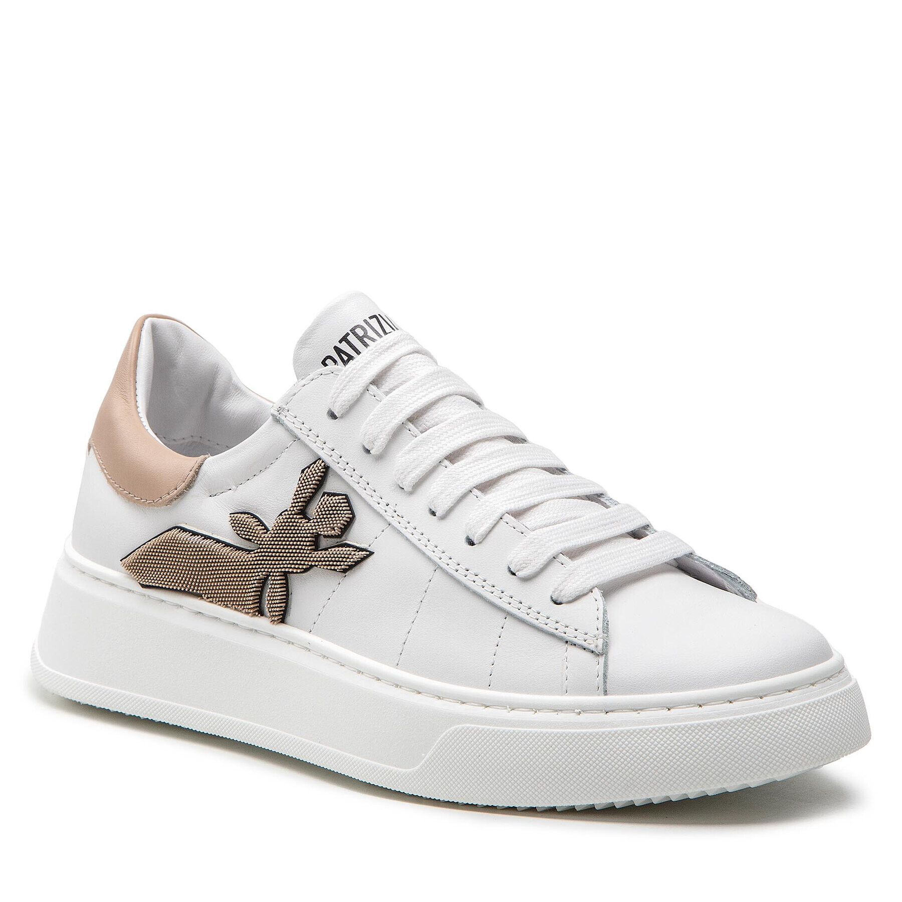 Patrizia Pepe Sneakers 8Z9708/L011-J2Y5 Alb - Pled.ro