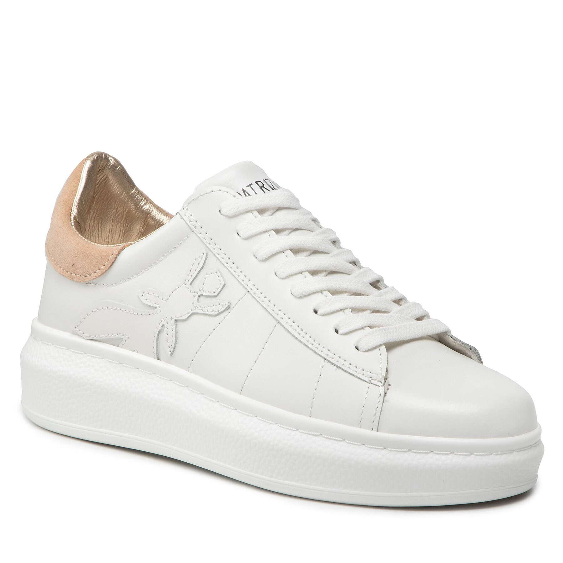 Patrizia Pepe Sneakers CZ9708/L011-I2I6 Alb - Pled.ro