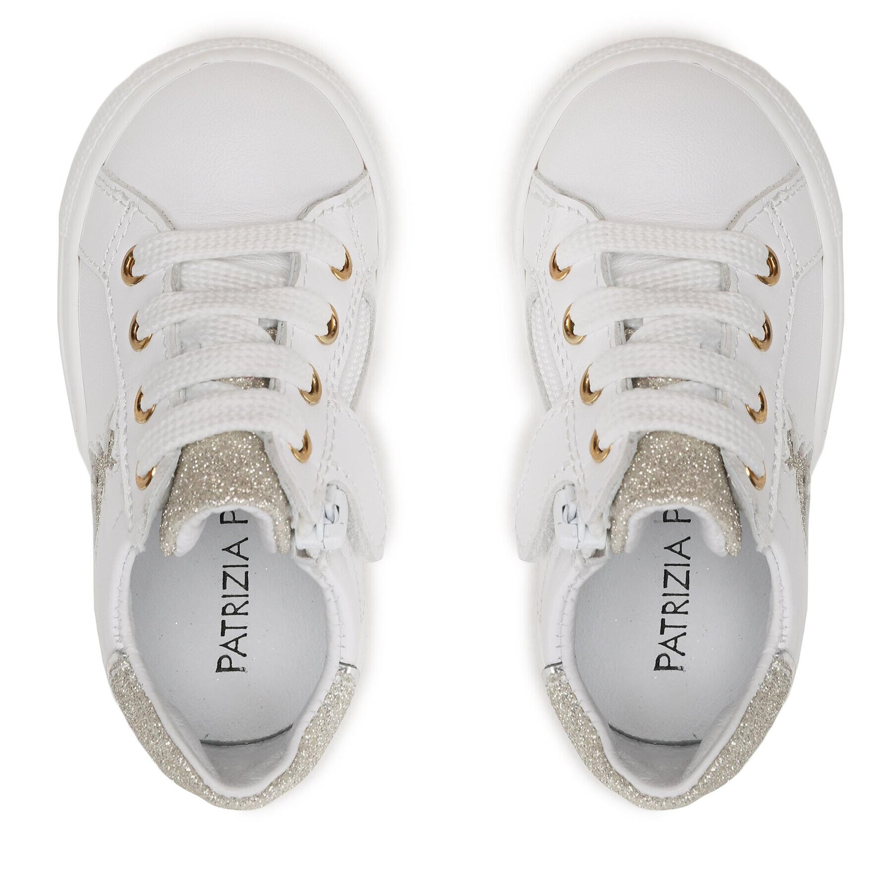 Patrizia Pepe Sneakers JP123.27 Alb - Pled.ro