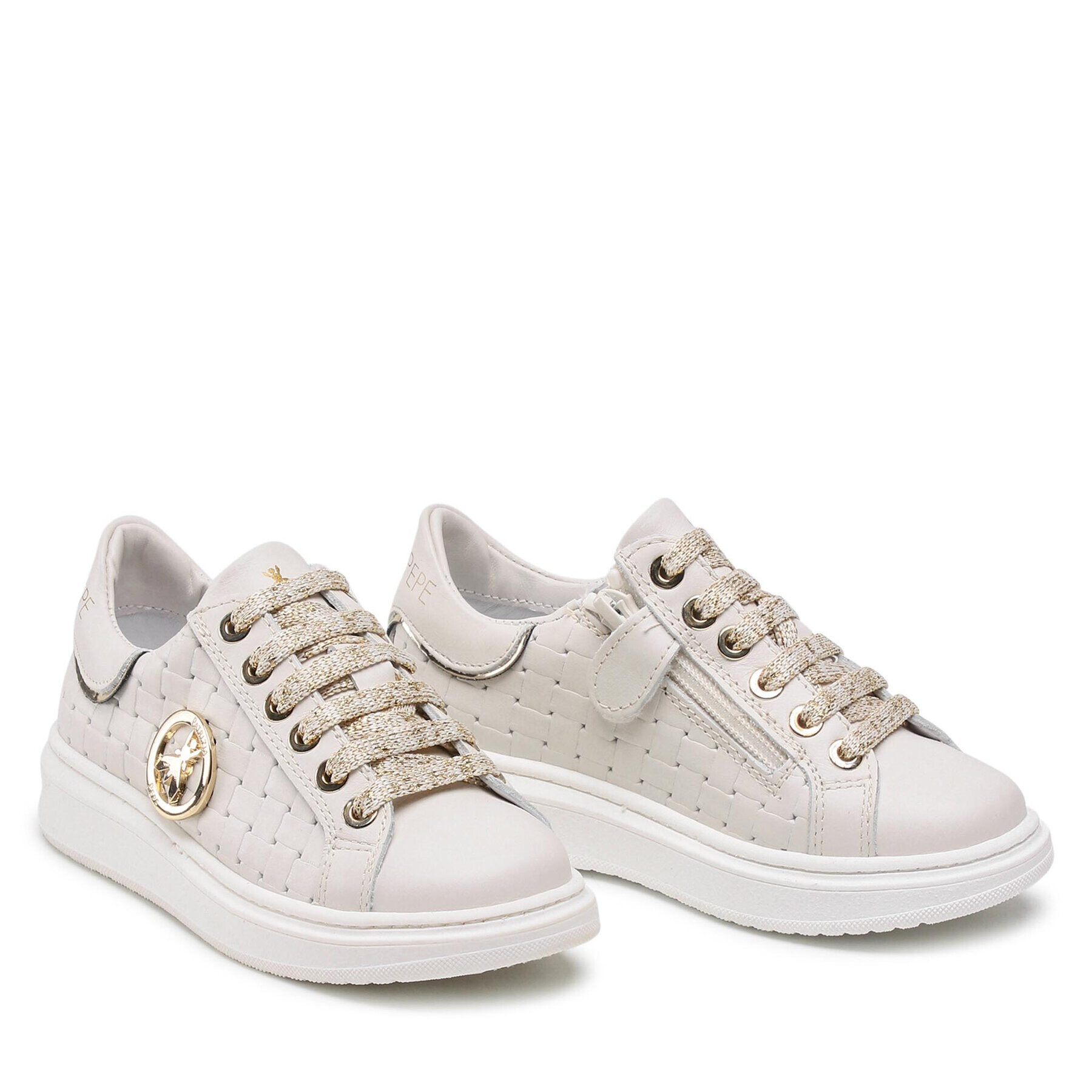 Patrizia Pepe Sneakers PJ103.02 M Bej - Pled.ro