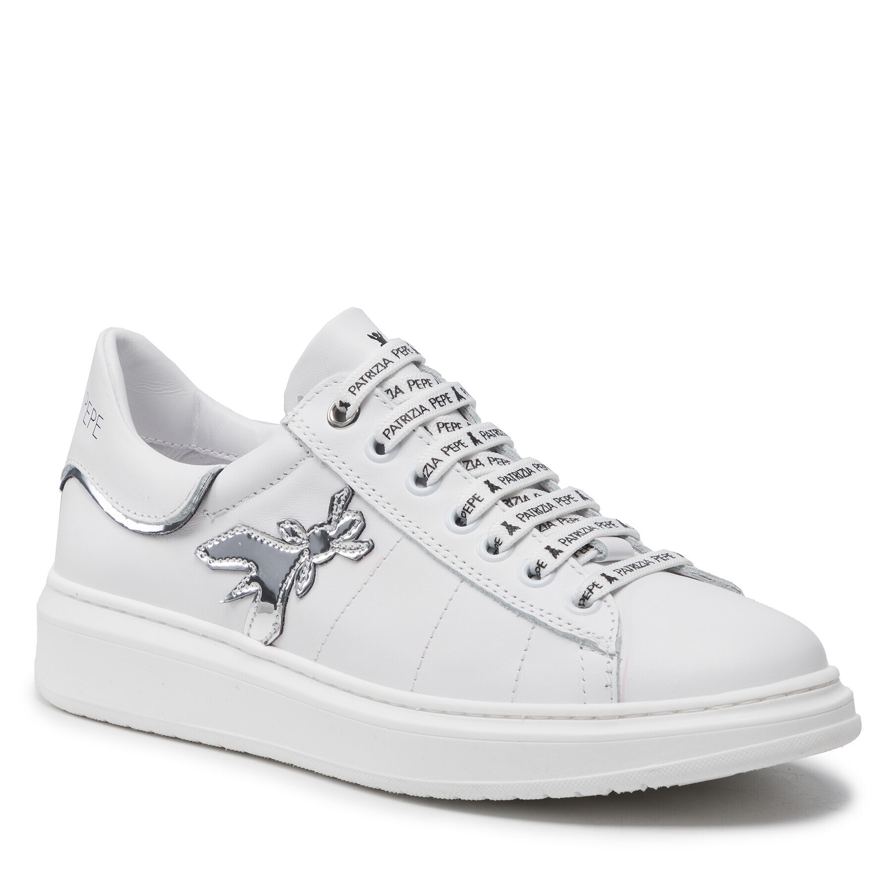 Patrizia Pepe Sneakers PJ104.30 S Alb - Pled.ro