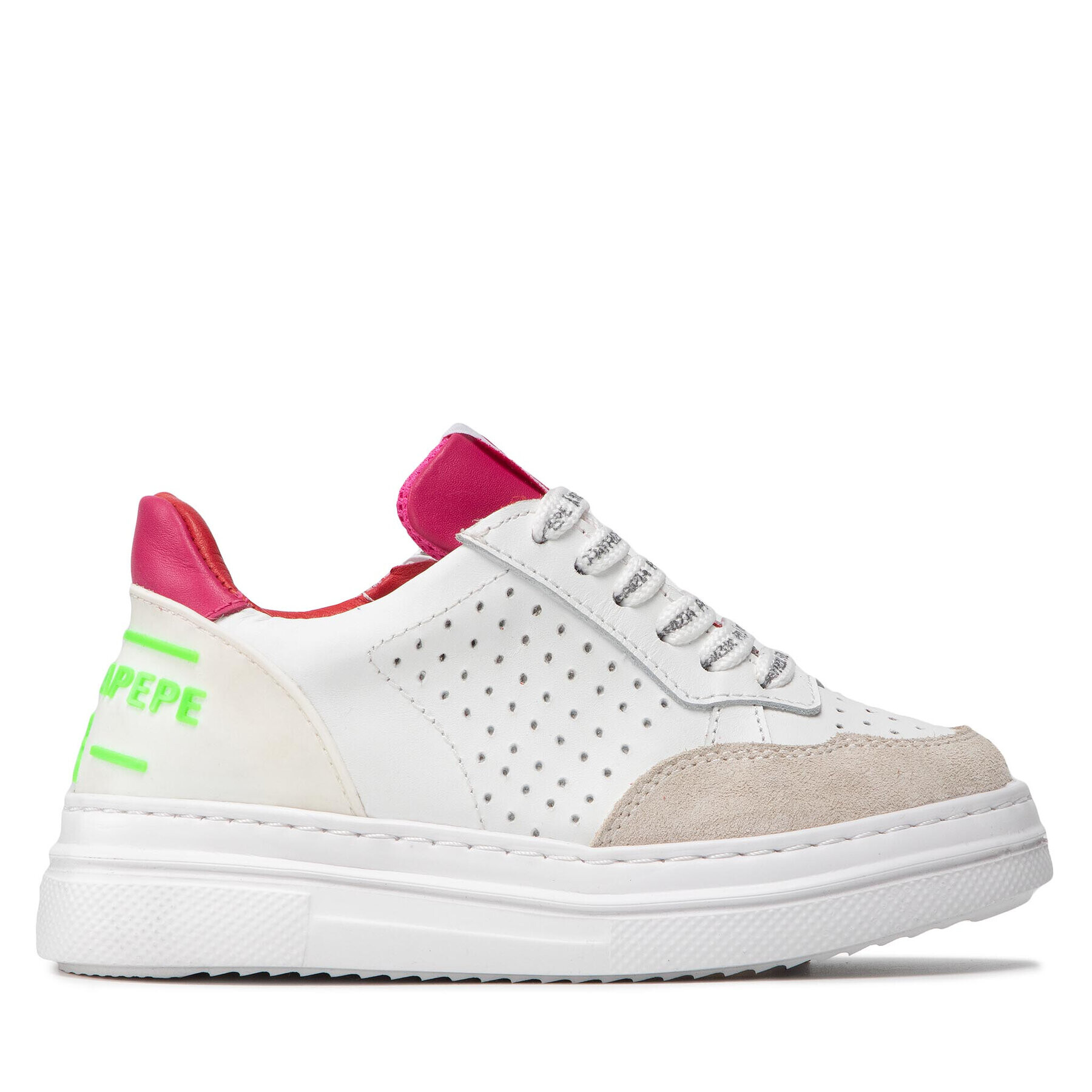 Patrizia Pepe Sneakers PJ112.02 Alb - Pled.ro