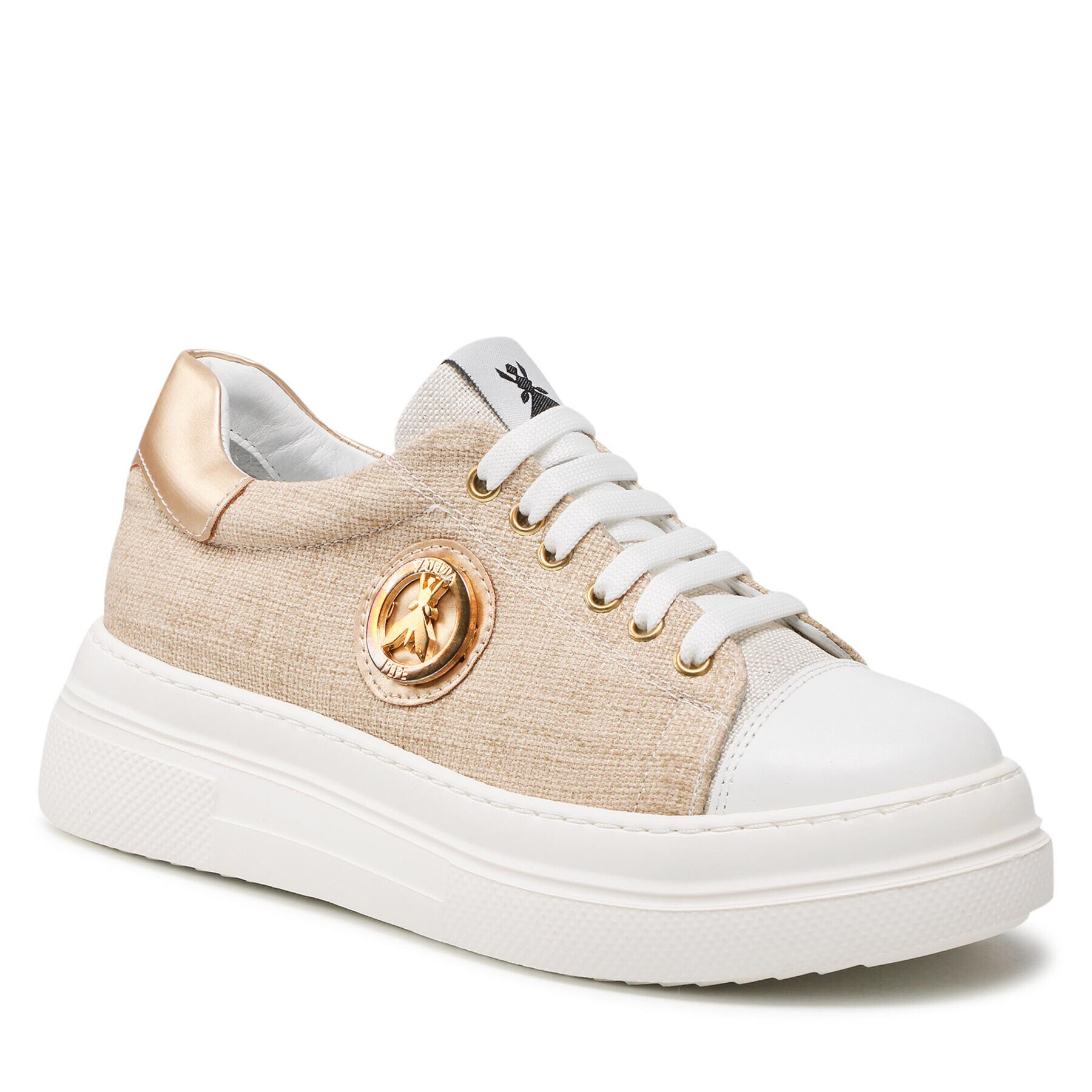 Patrizia Pepe Sneakers PJ113.27 S Bej - Pled.ro