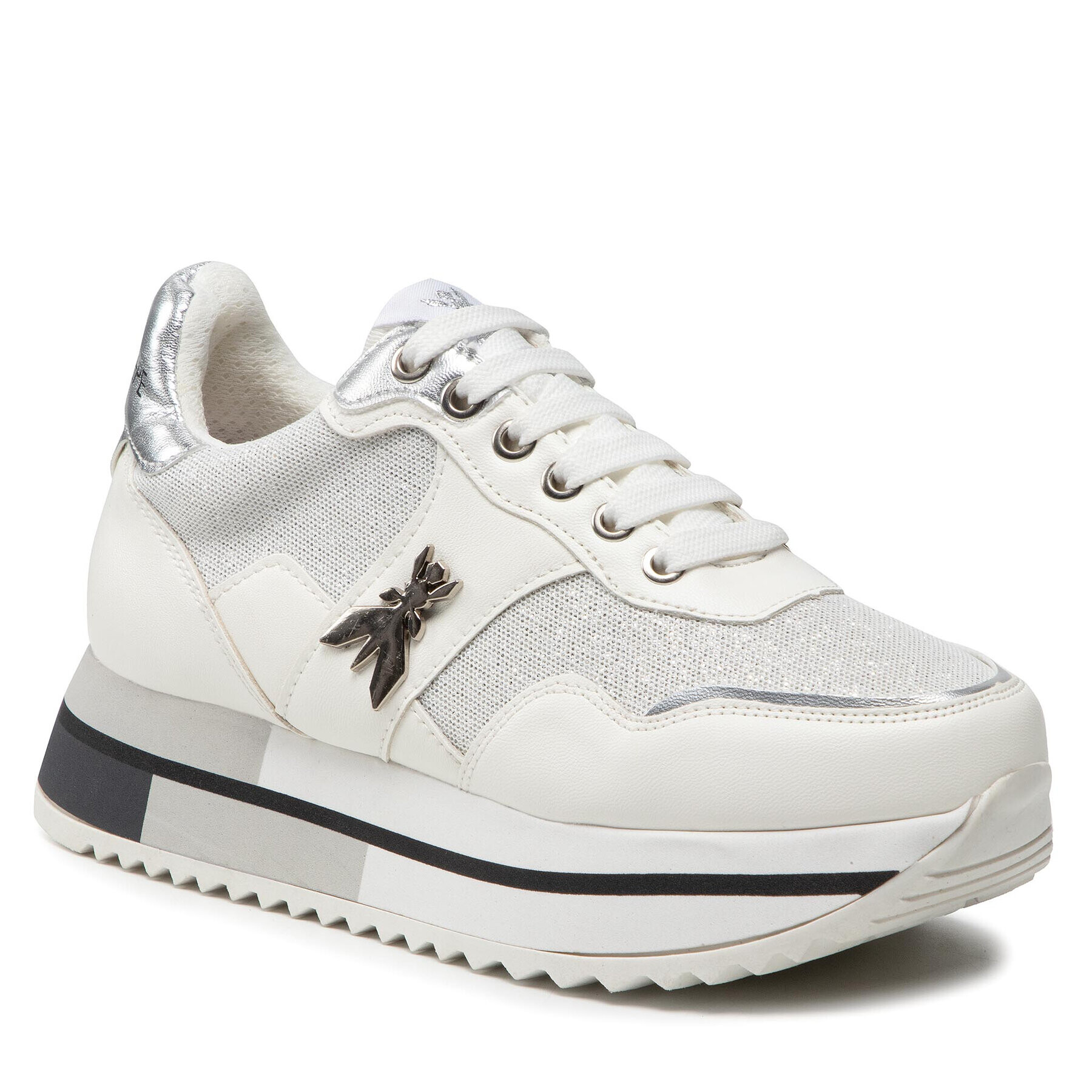 Patrizia Pepe Sneakers PJ159.30 Argintiu - Pled.ro