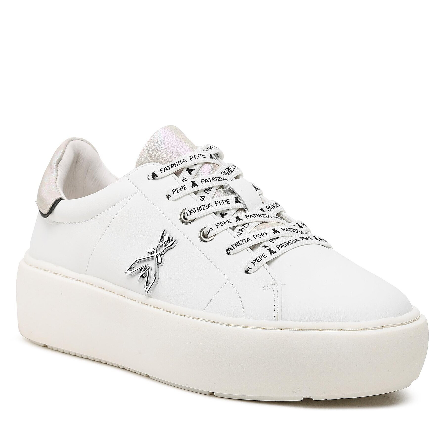 Patrizia Pepe Sneakers PJ201.10 S Alb - Pled.ro