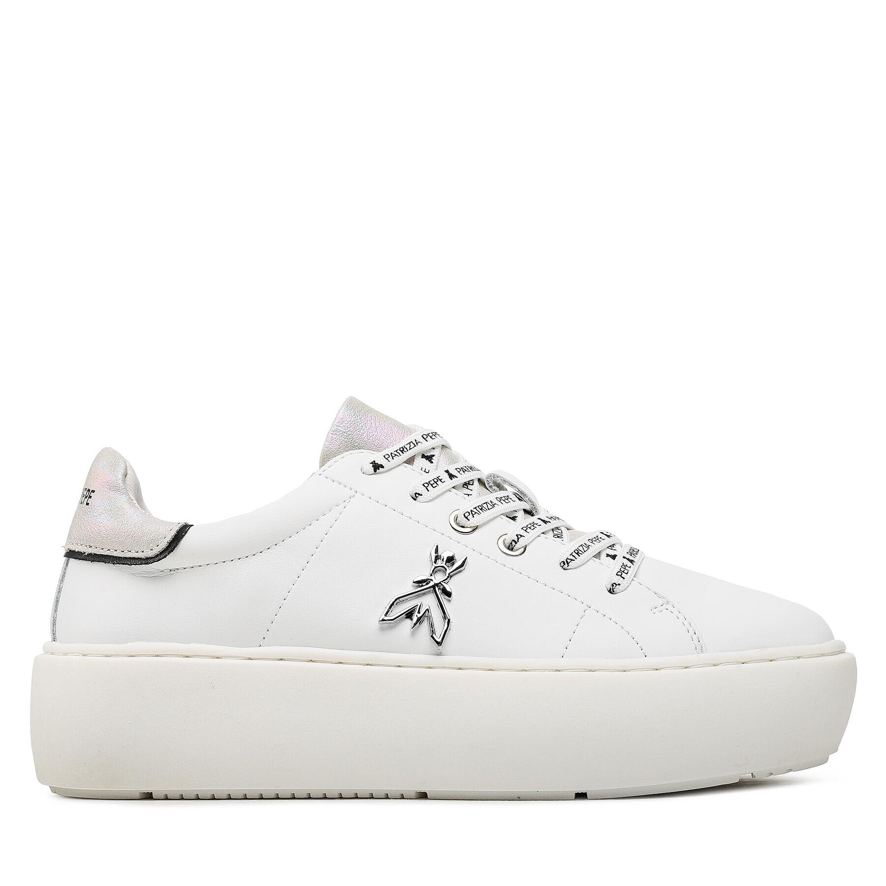 Patrizia Pepe Sneakers PJ201.10 S Alb - Pled.ro