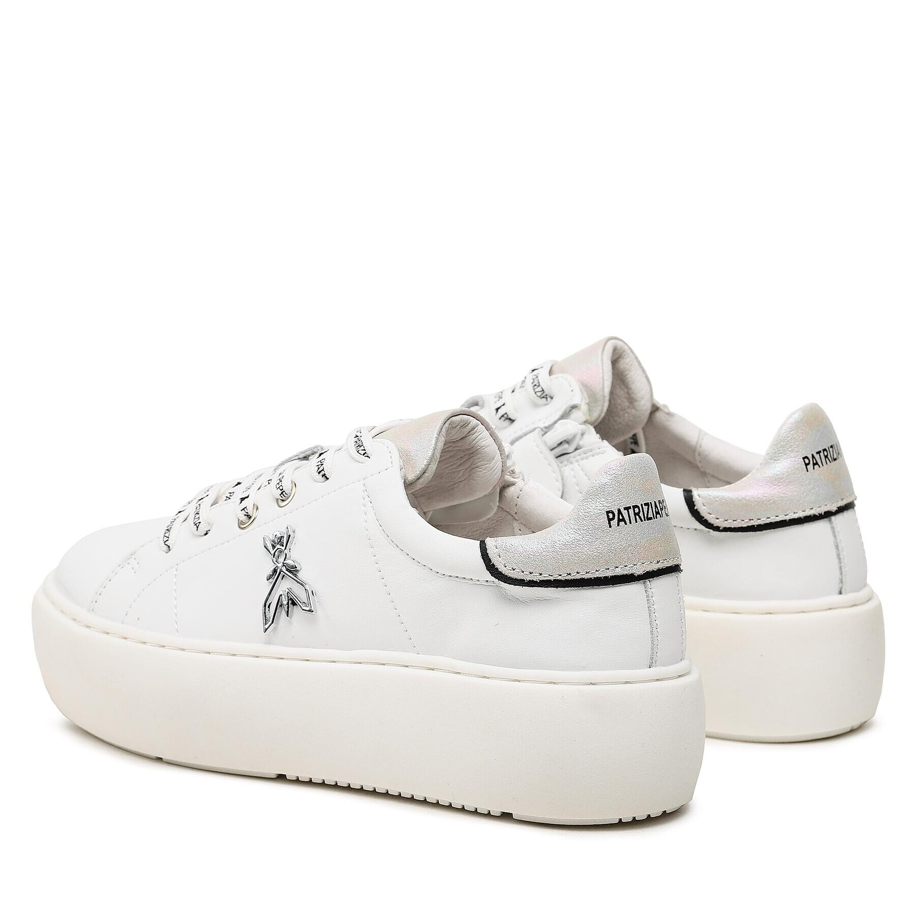 Patrizia Pepe Sneakers PJ201.10 S Alb - Pled.ro