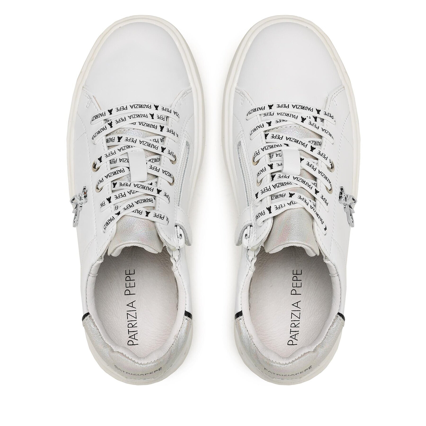 Patrizia Pepe Sneakers PJ201.10 S Alb - Pled.ro