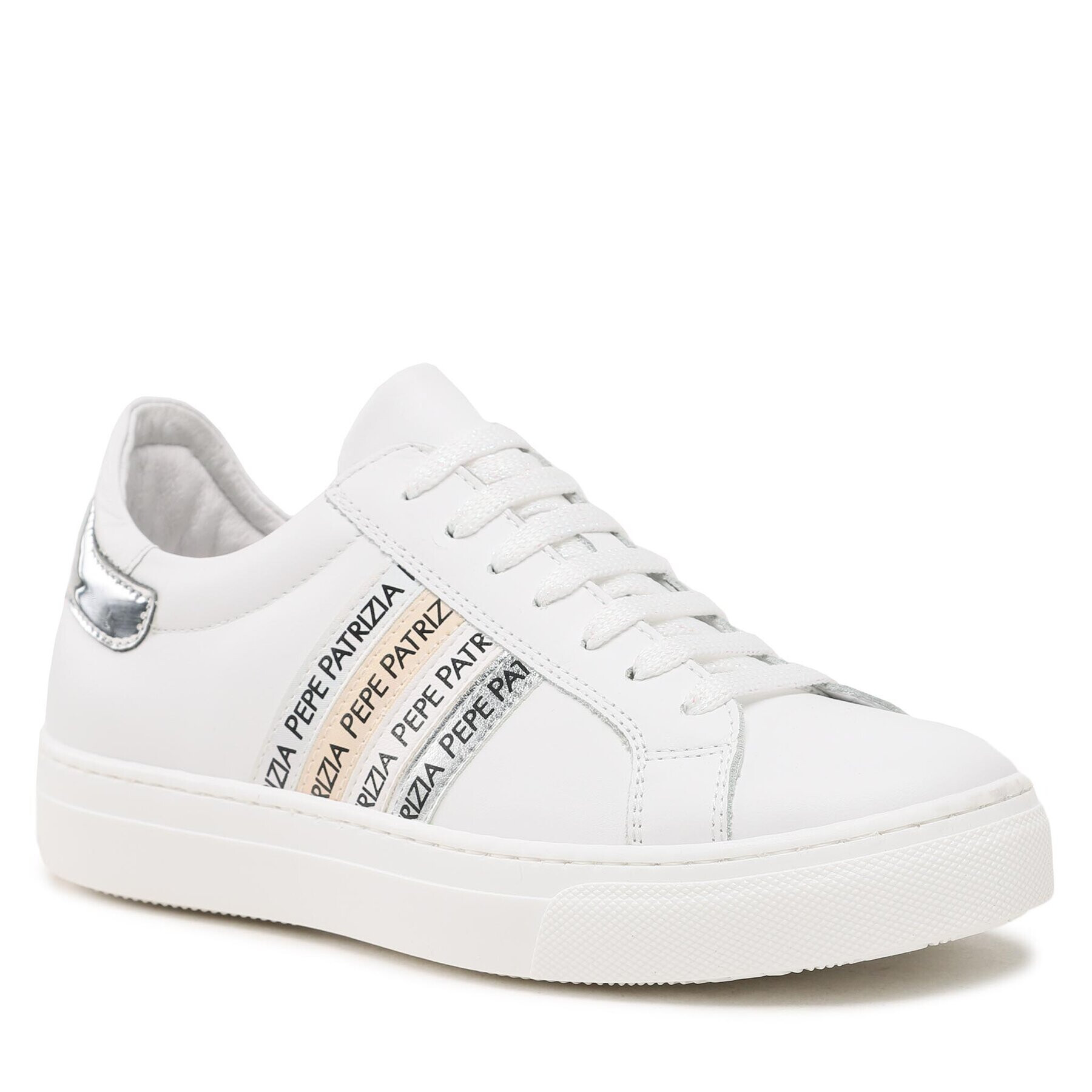 Patrizia Pepe Sneakers PJ204.10 S Alb - Pled.ro