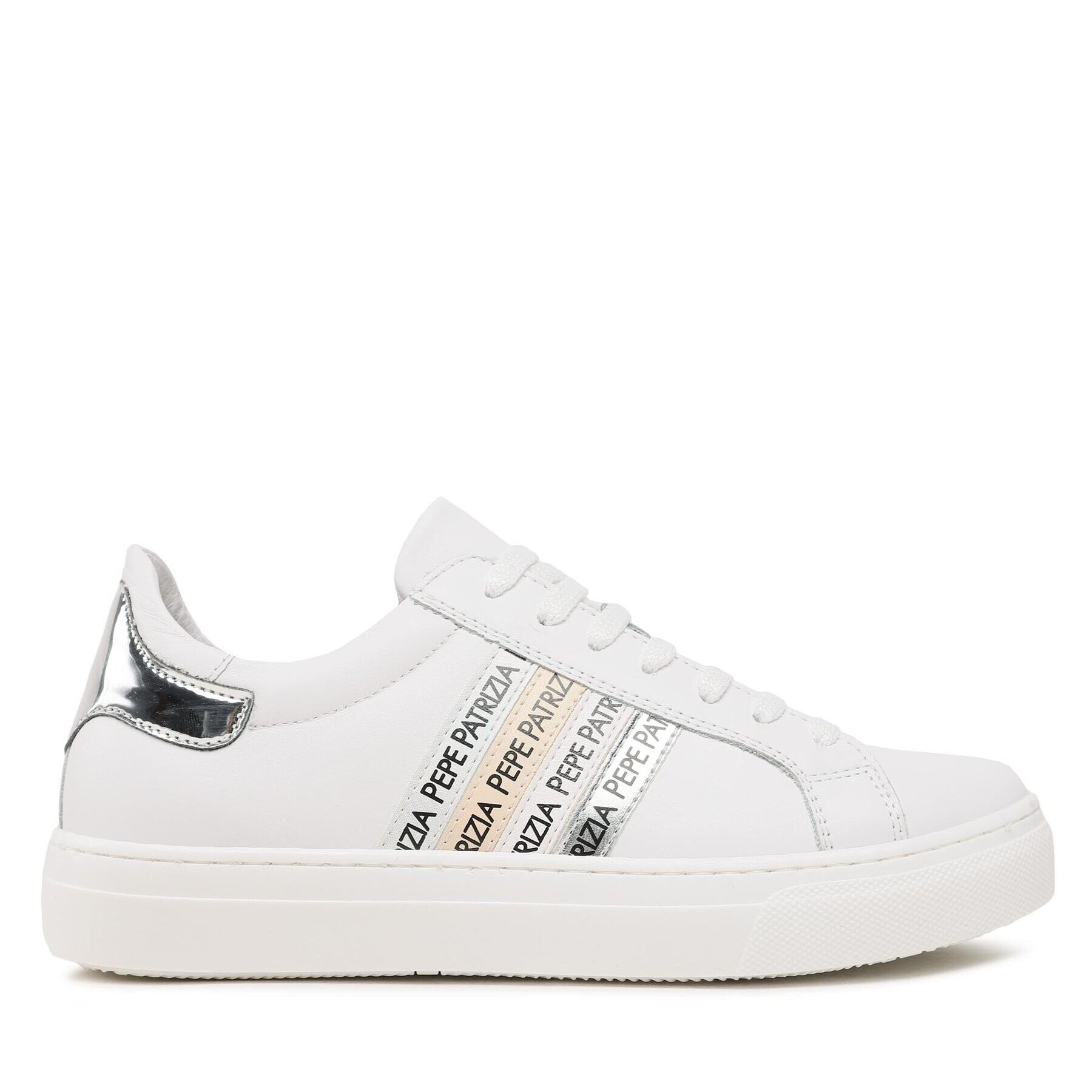 Patrizia Pepe Sneakers PJ204.10 S Alb - Pled.ro