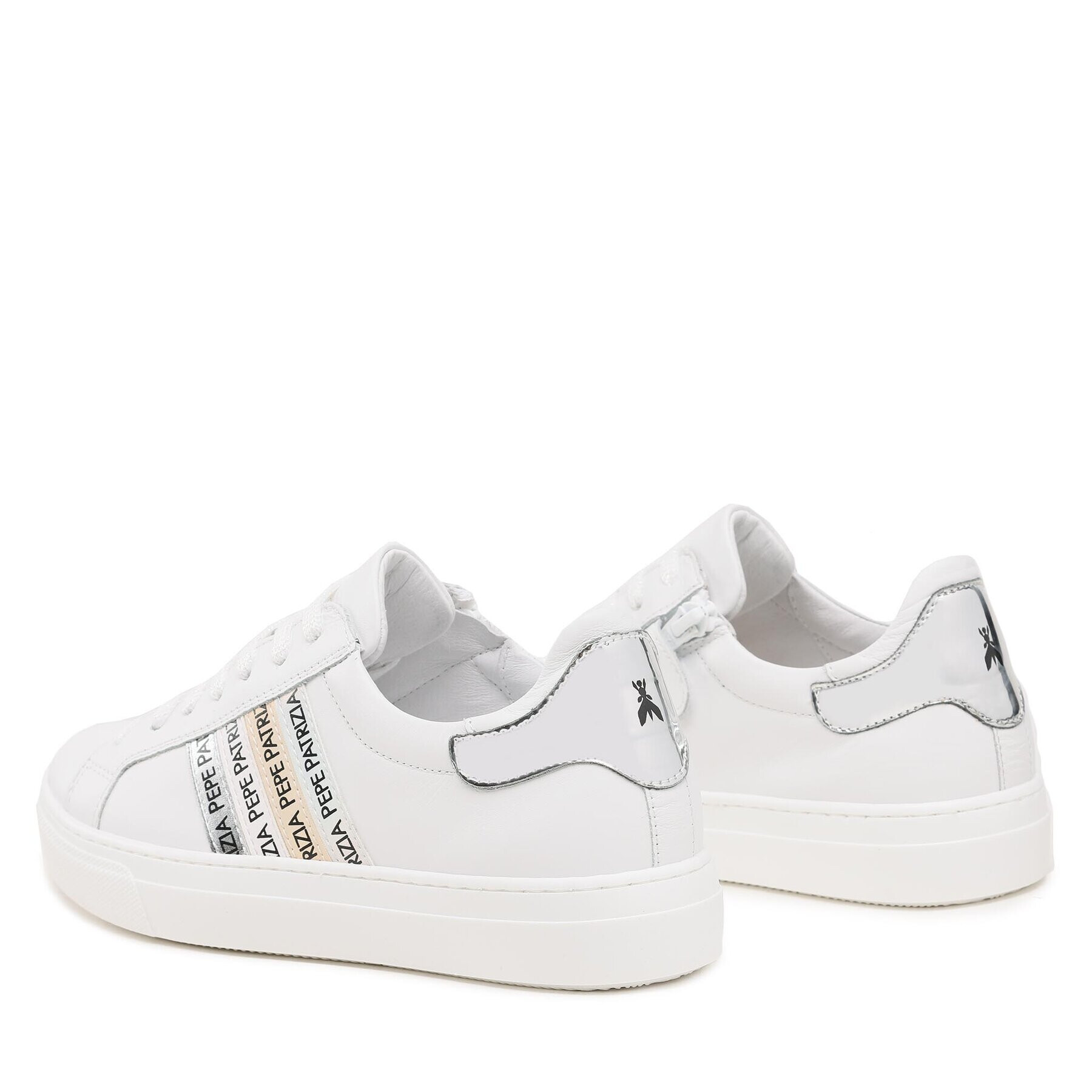 Patrizia Pepe Sneakers PJ204.10 S Alb - Pled.ro