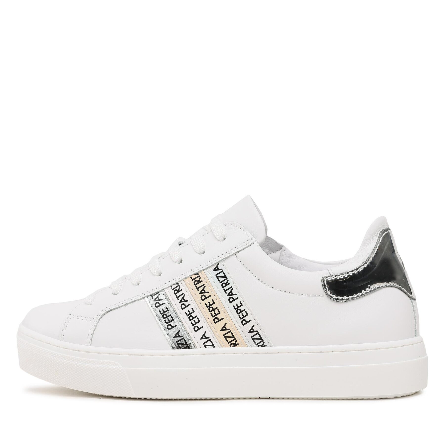 Patrizia Pepe Sneakers PJ204.10 S Alb - Pled.ro