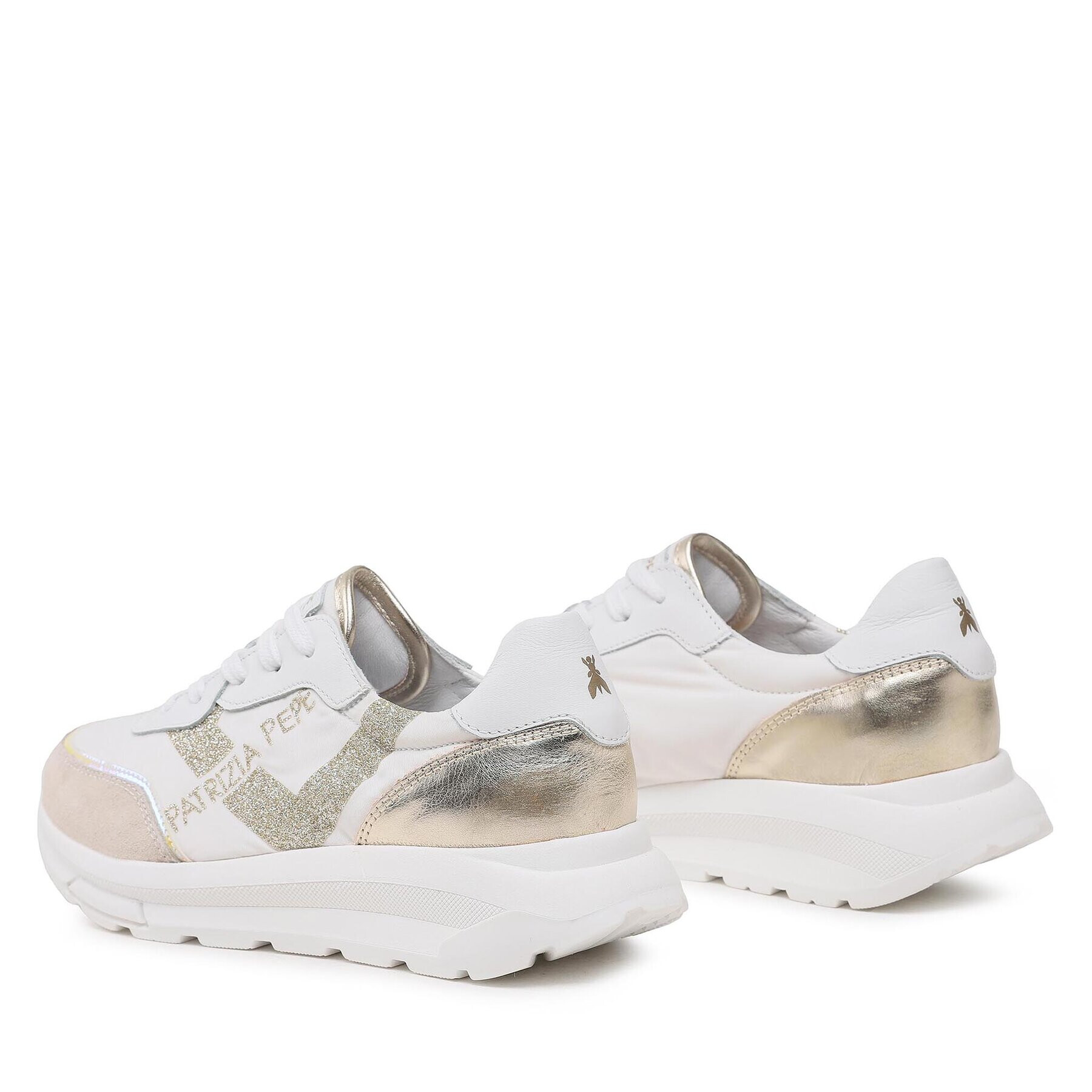 Patrizia Pepe Sneakers PJ206.27 S Alb - Pled.ro