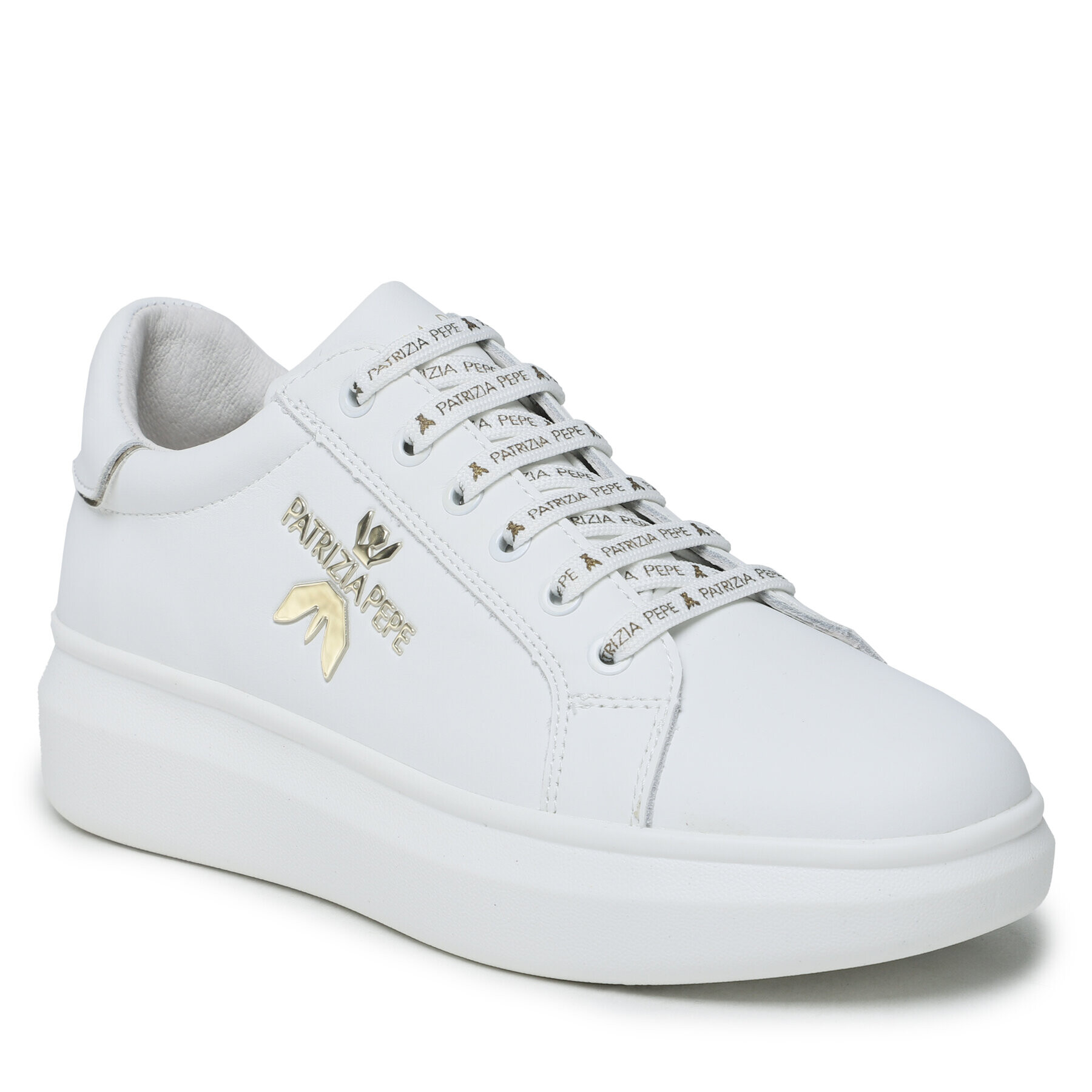 Patrizia Pepe Sneakers PJ210.02 S Alb - Pled.ro