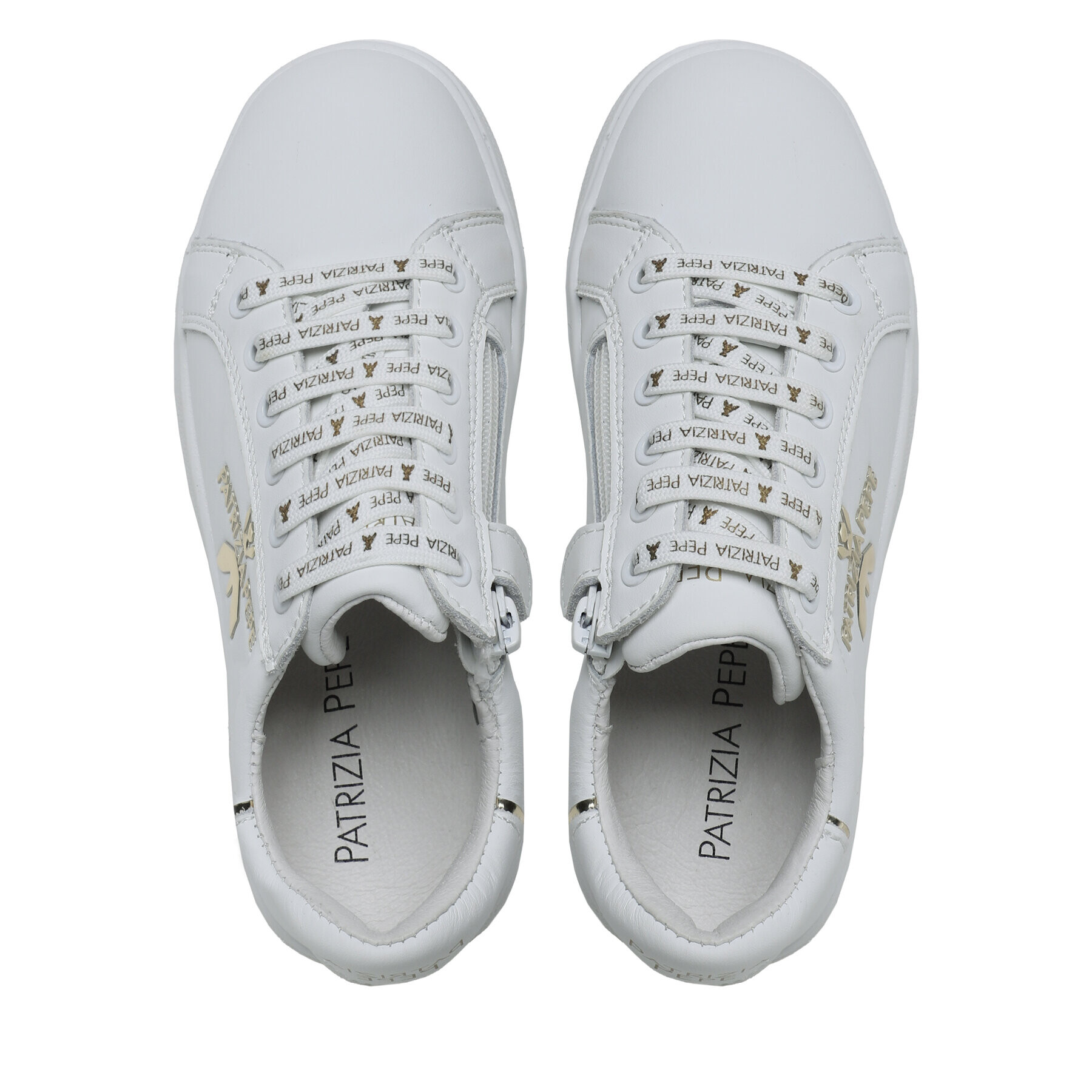 Patrizia Pepe Sneakers PJ210.02 S Alb - Pled.ro