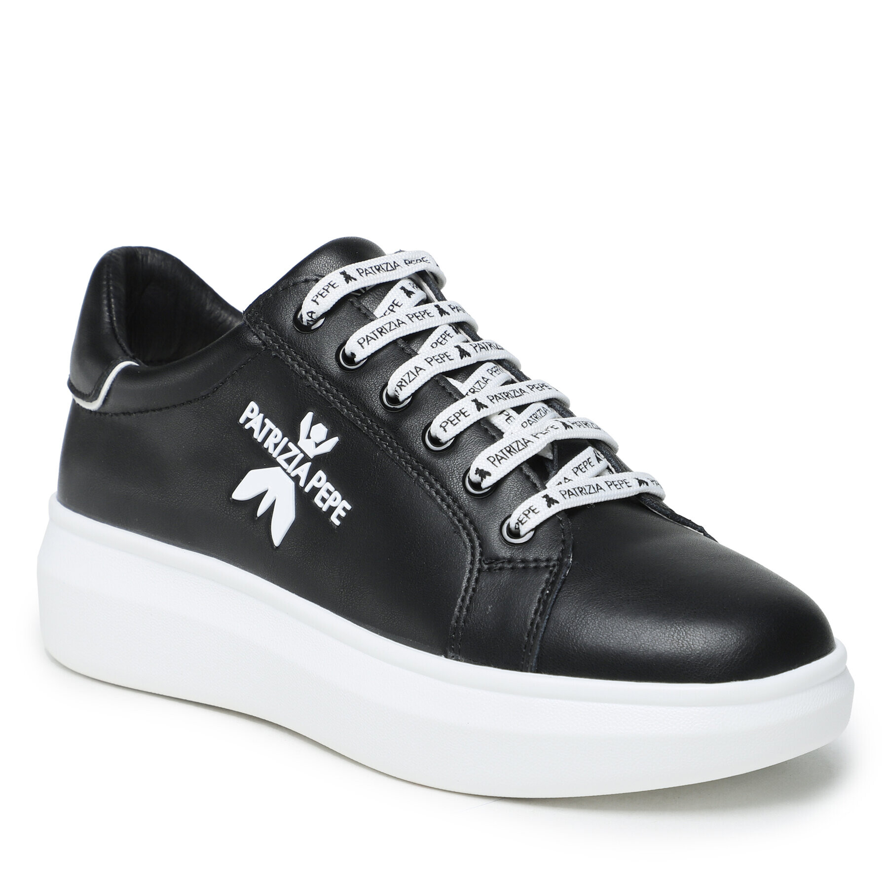 Patrizia Pepe Sneakers PJ21001 S Negru - Pled.ro