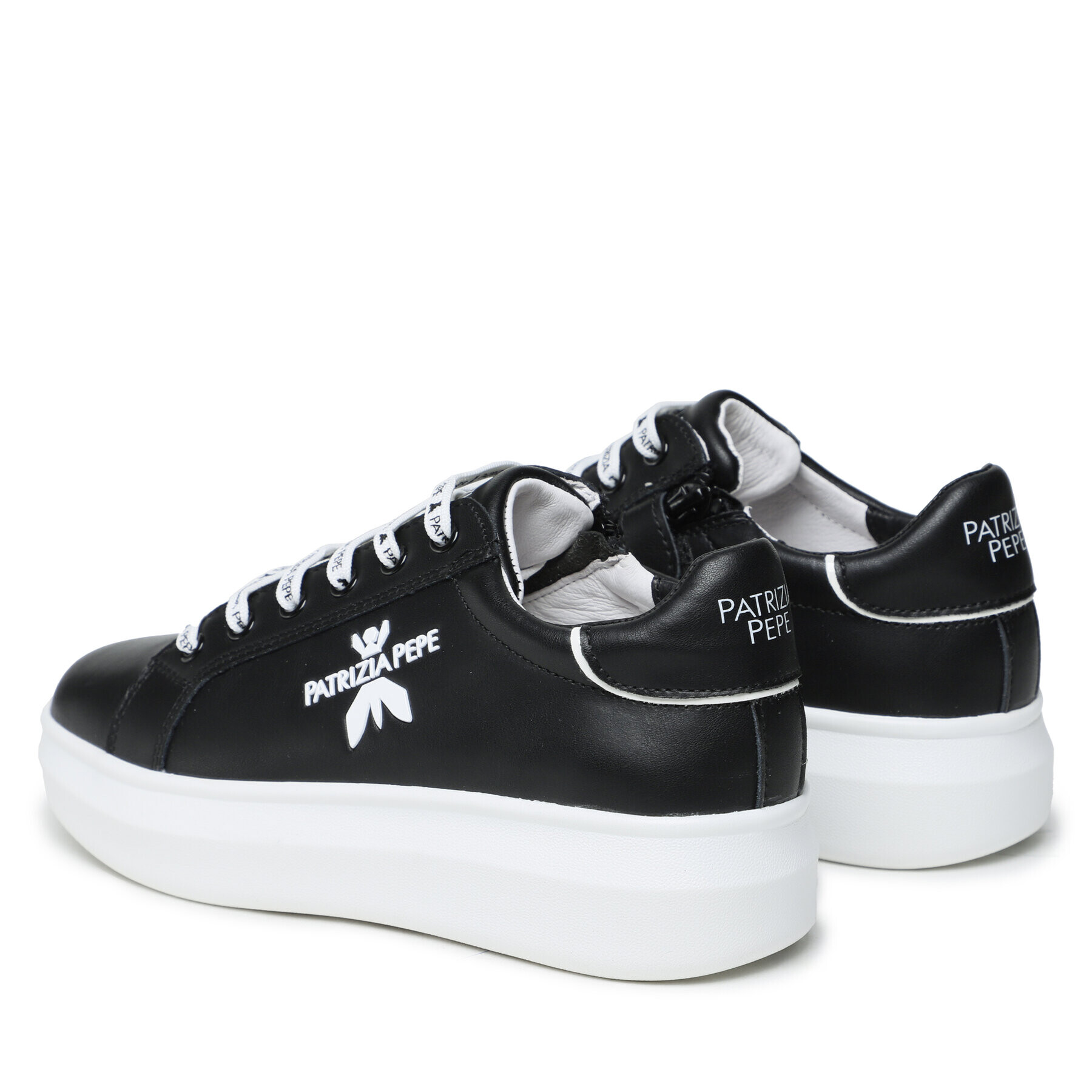 Patrizia Pepe Sneakers PJ21001 S Negru - Pled.ro