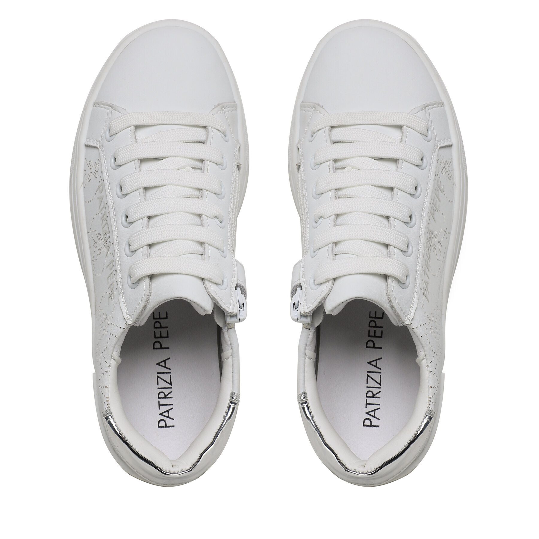 Patrizia Pepe Sneakers PJ211.30 M Alb - Pled.ro