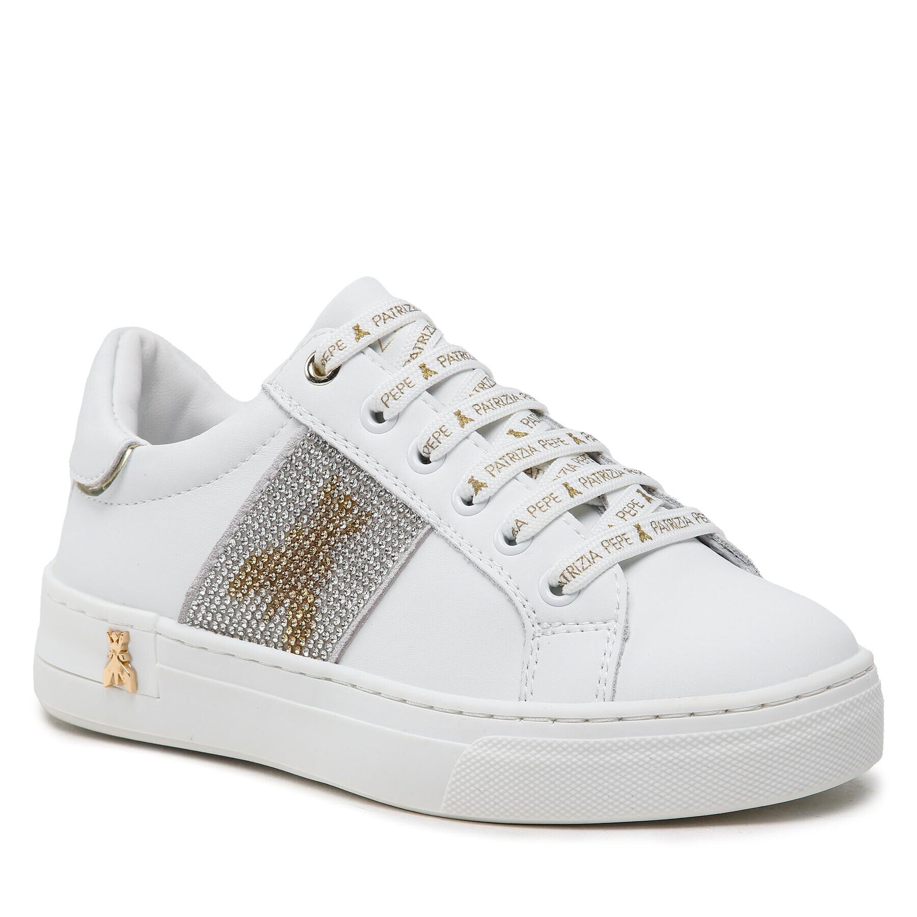 Patrizia Pepe Sneakers PJ212.27 M Alb - Pled.ro