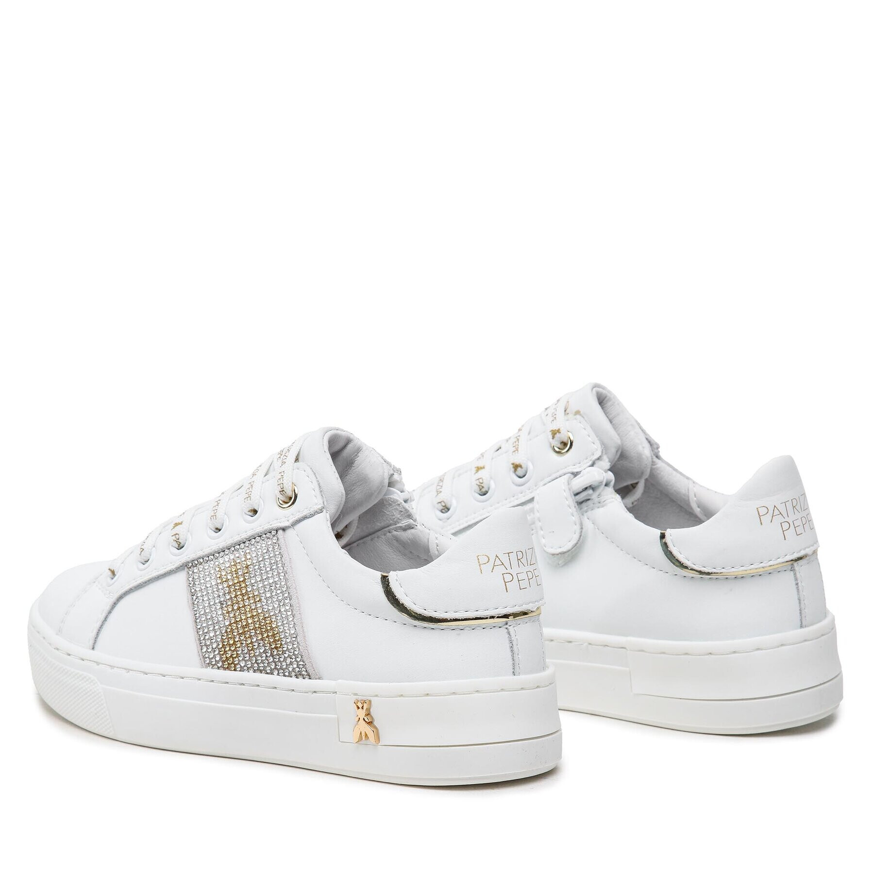 Patrizia Pepe Sneakers PJ212.27 M Alb - Pled.ro