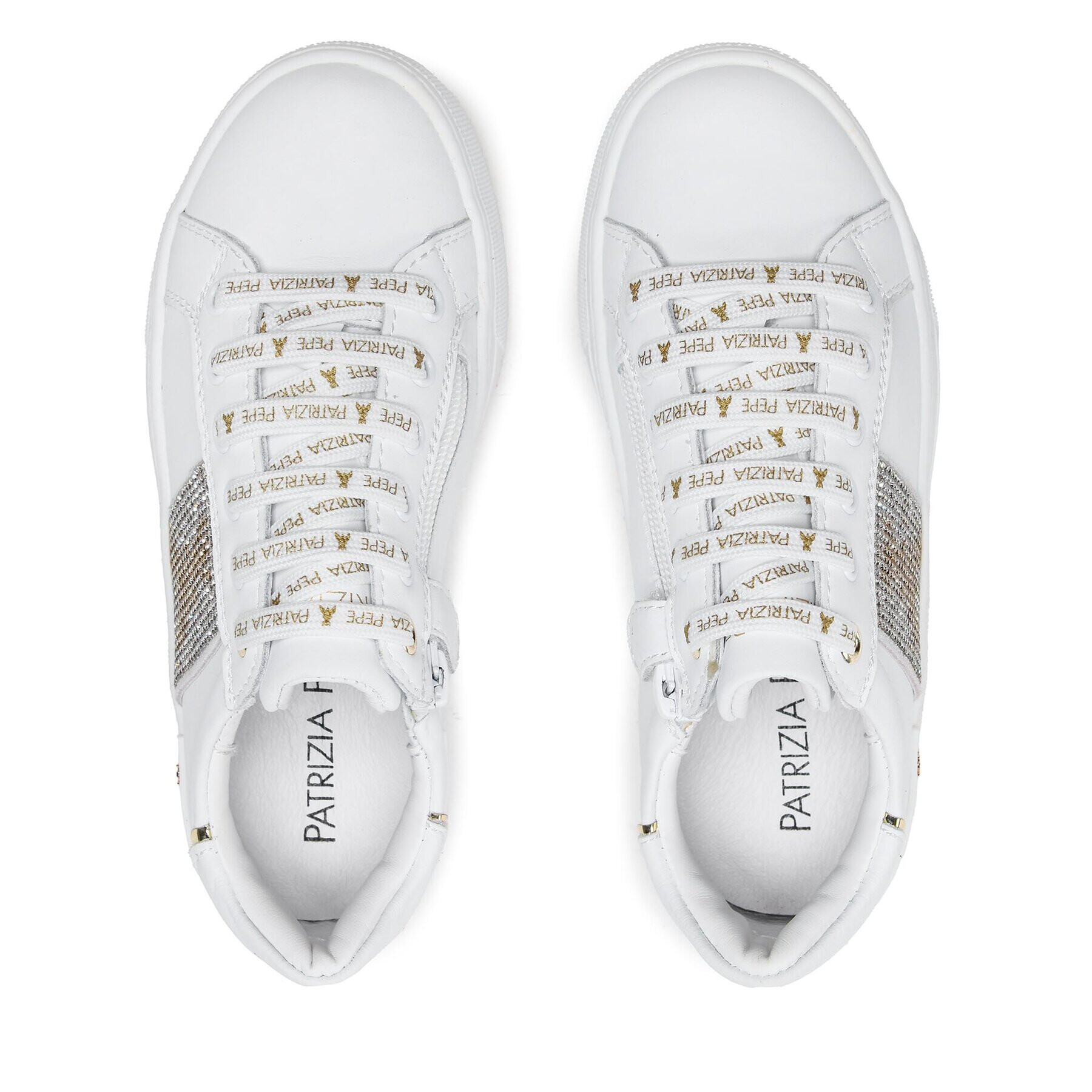 Patrizia Pepe Sneakers PJ212.27 M Alb - Pled.ro