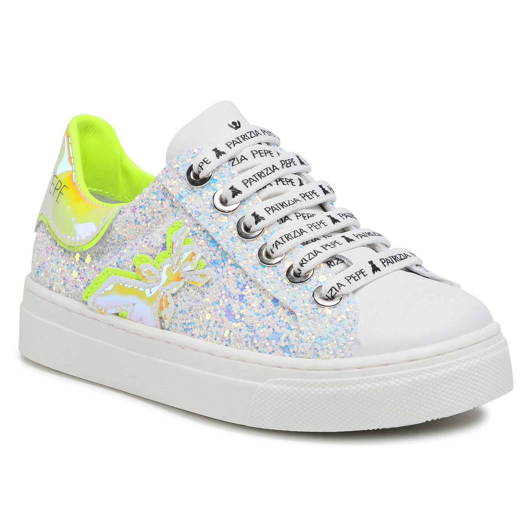 Patrizia Pepe Sneakers PPJ56.10 Alb - Pled.ro