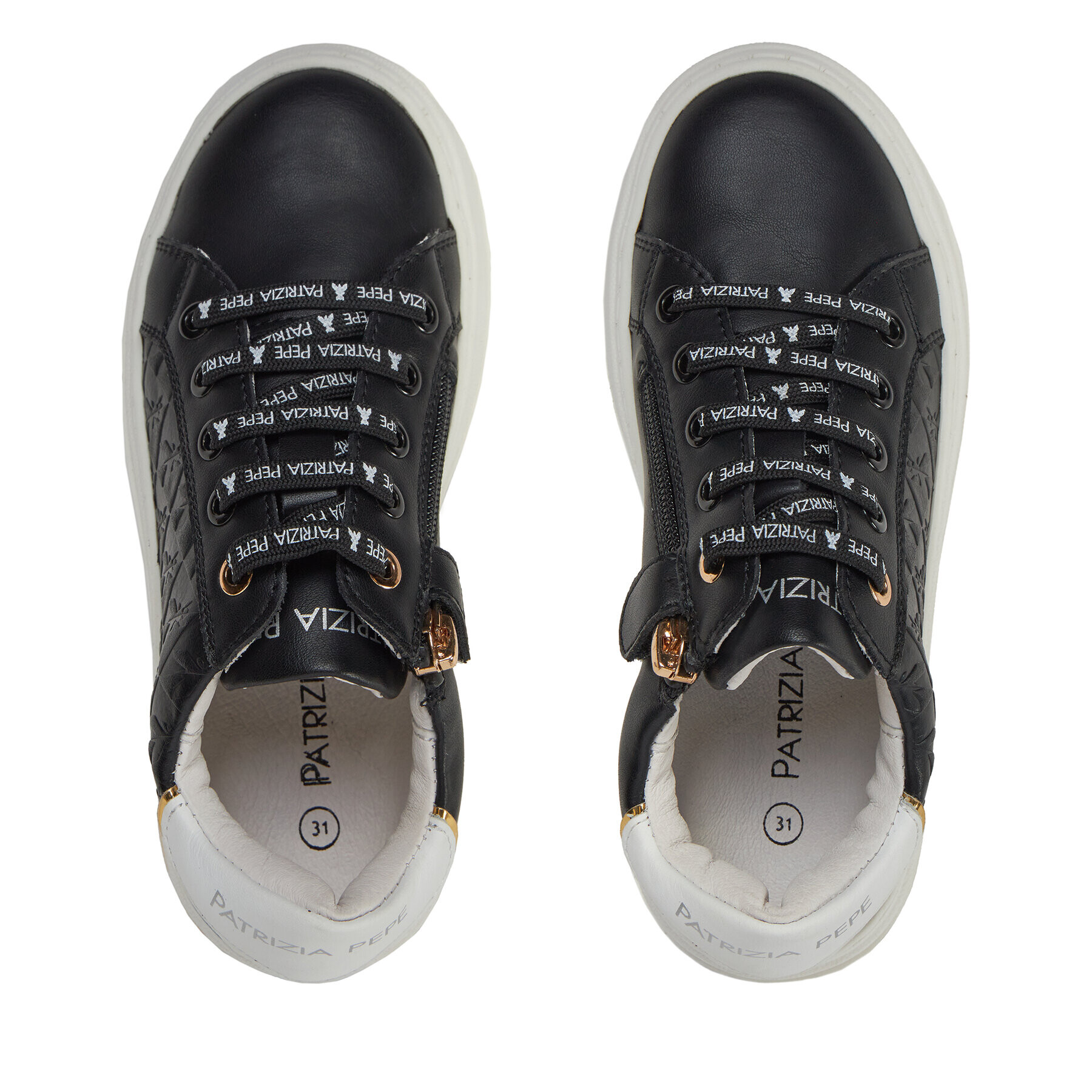 Patrizia Pepe Sneakers PPJ750 Negru - Pled.ro