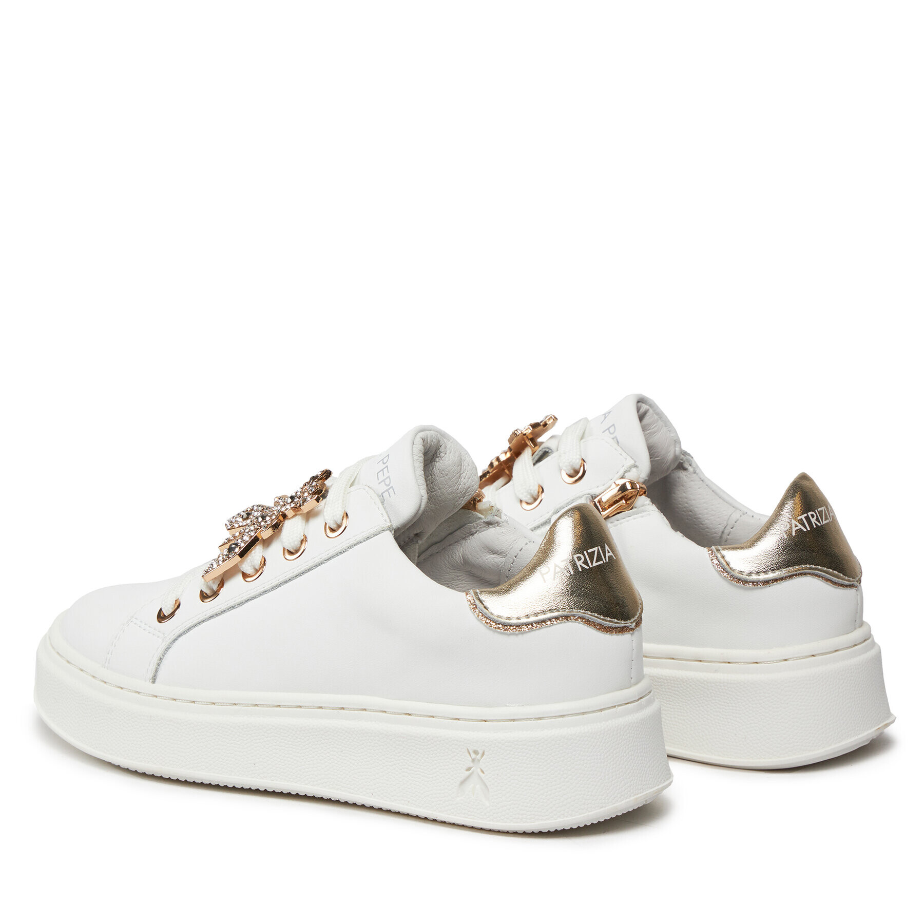 Patrizia Pepe Sneakers PPJ751.06 M Alb - Pled.ro