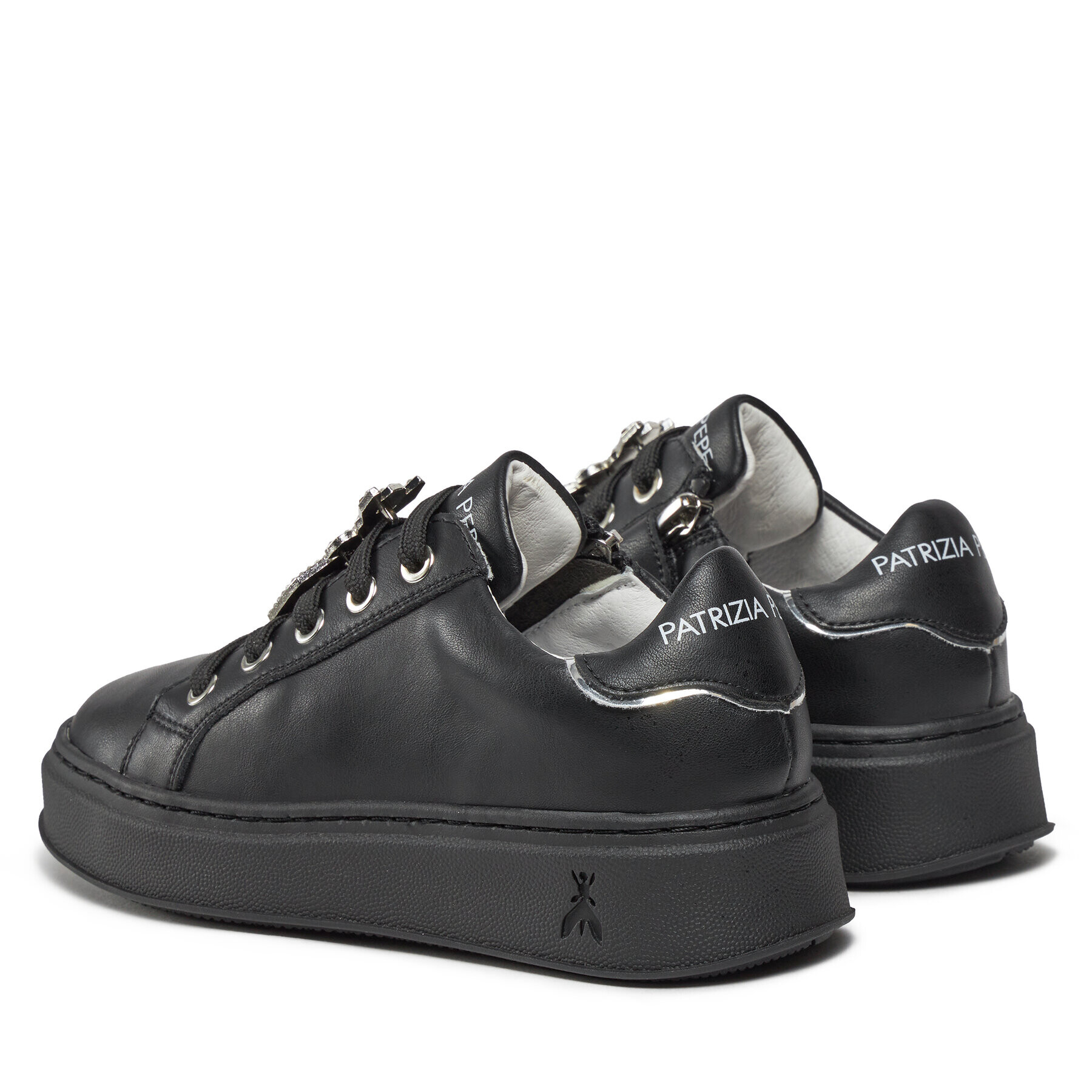 Patrizia Pepe Sneakers PPJ751 Negru - Pled.ro