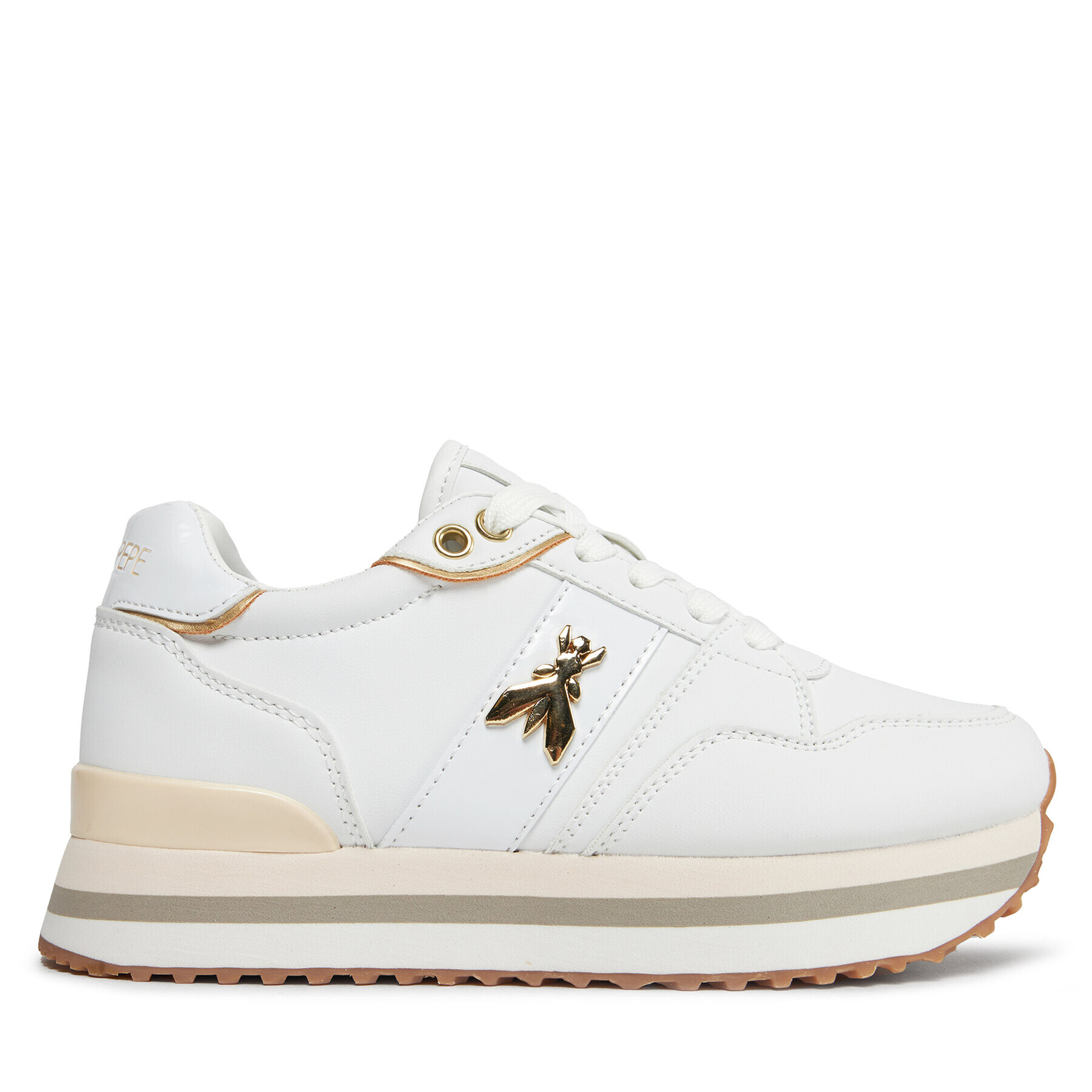 Patrizia Pepe Sneakers PPJ765.06 S Alb - Pled.ro